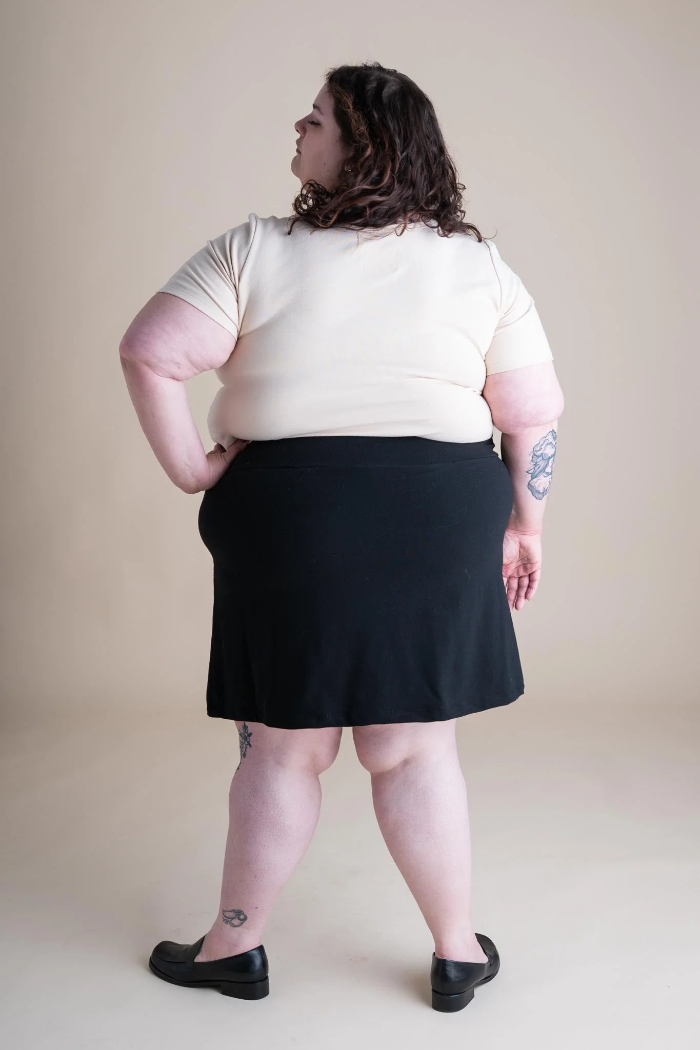 Elsa Skort in Licorice - Image 3