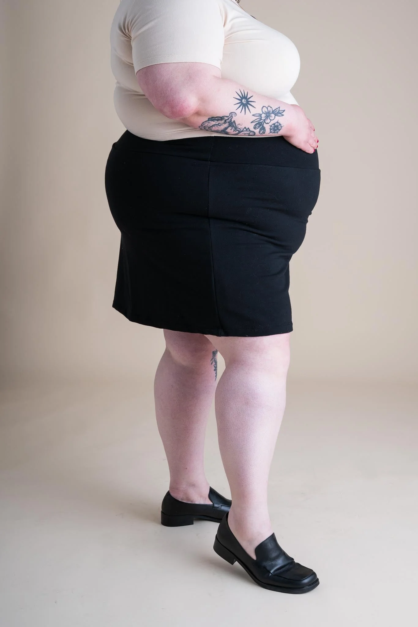 Elsa Skort in Licorice - Image 4