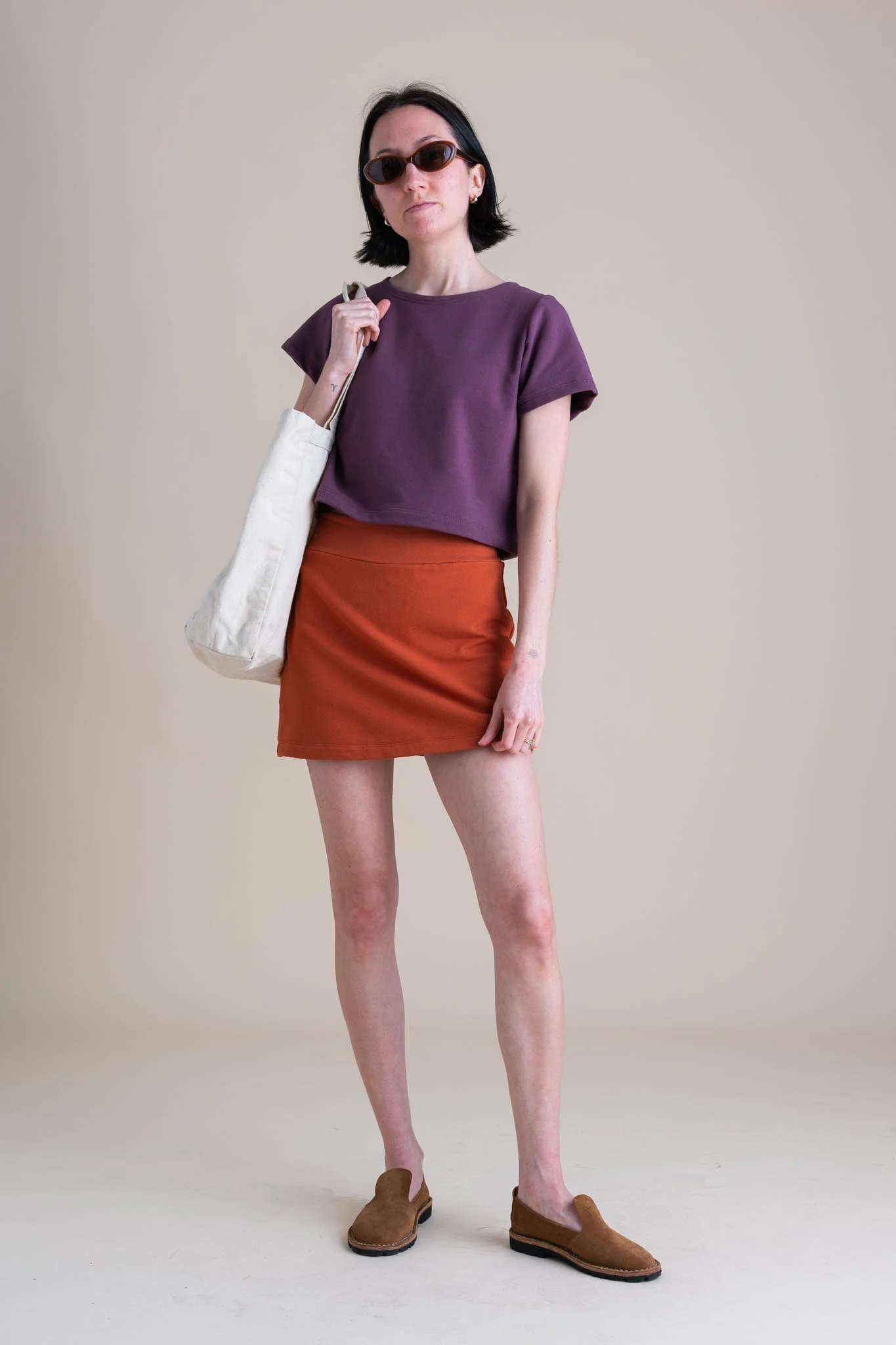 Elsa Skort in Persimmon - Image 2
