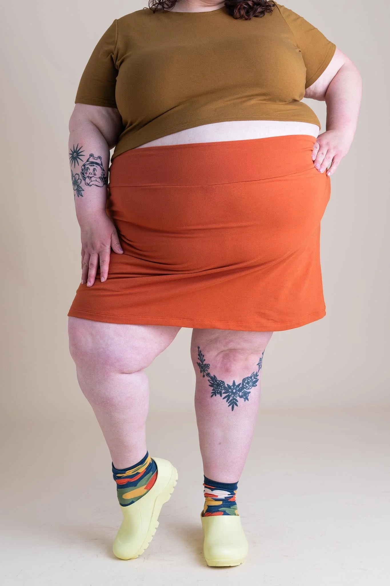 Elsa Skort in Persimmon - Image 5