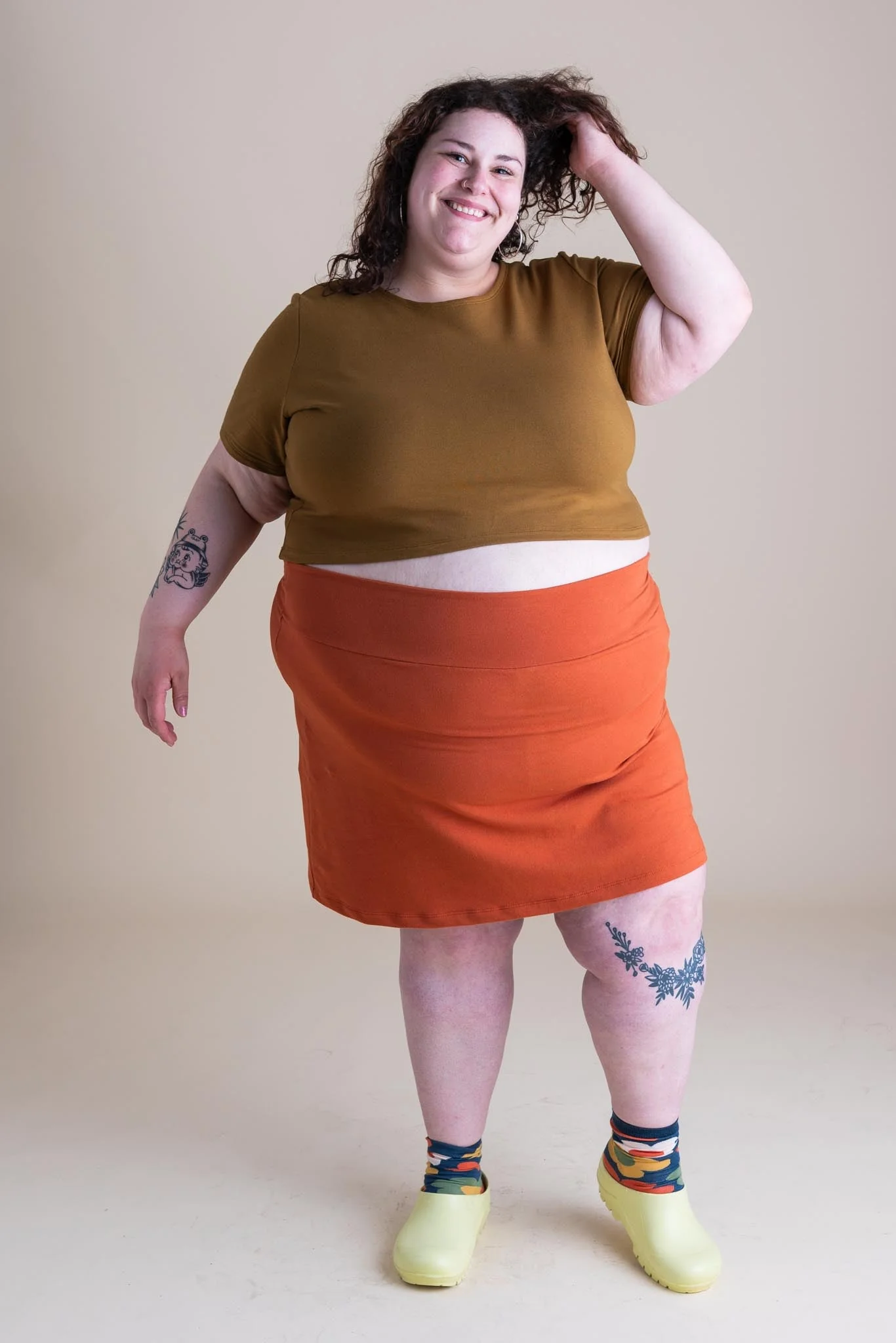 Elsa Skort in Persimmon - Image 7