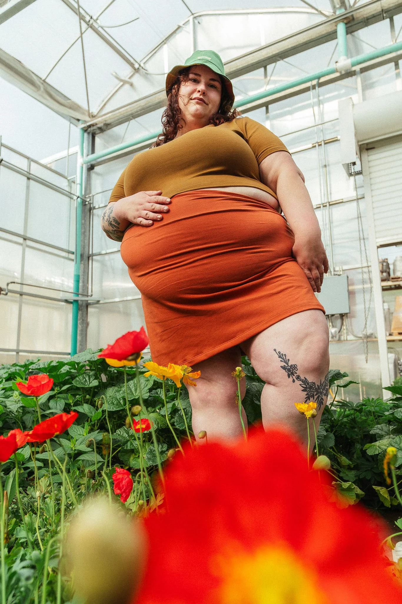 Elsa Skort in Persimmon - Image 9