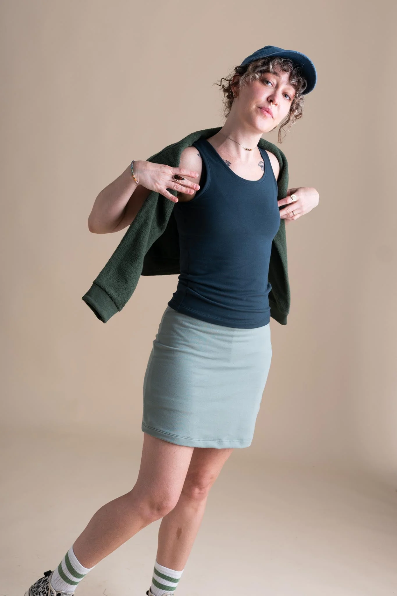 Elsa Skort in Pistachio - Image 3