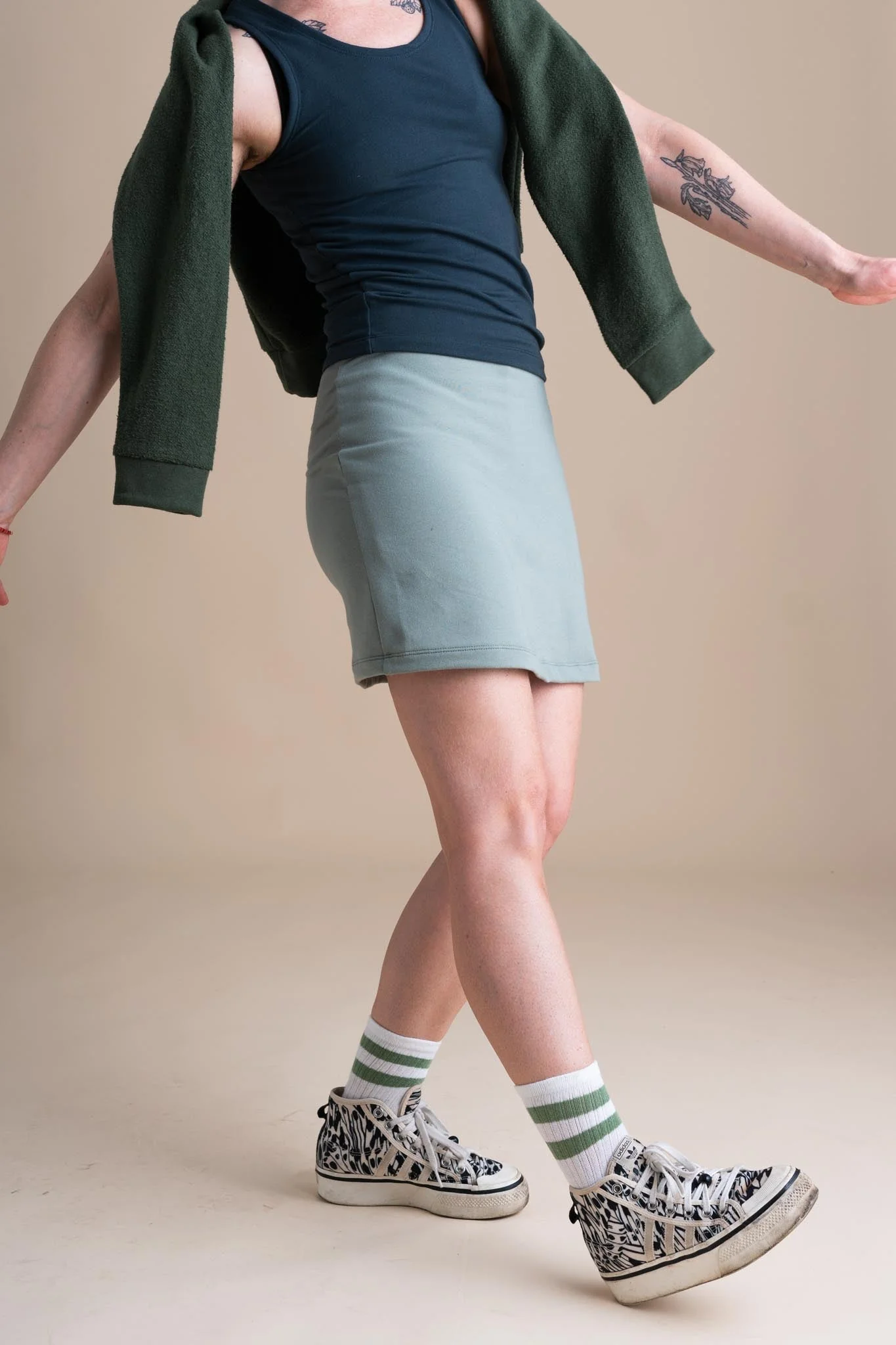 Elsa Skort in Pistachio - Image 4