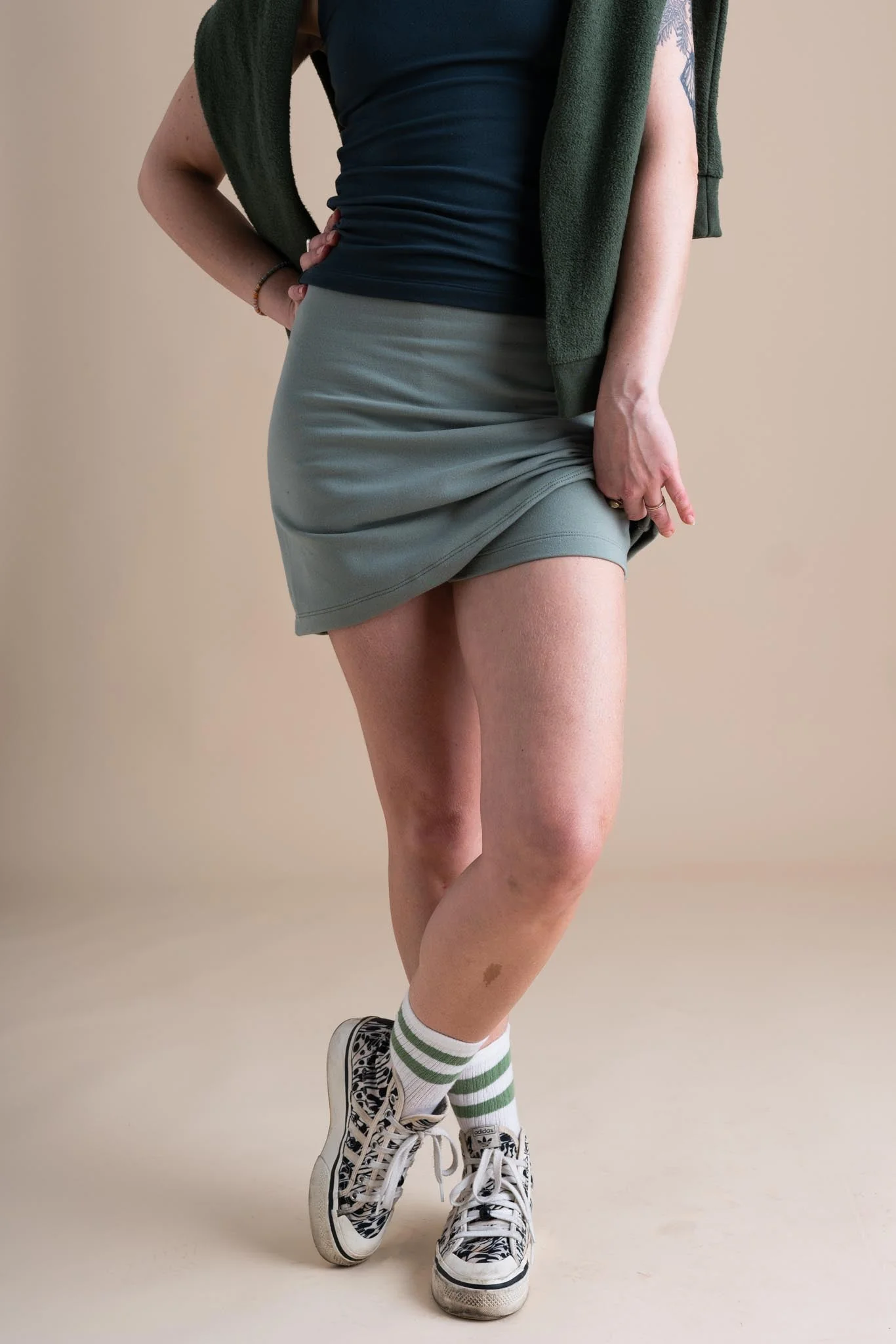 Elsa Skort in Pistachio - Image 6