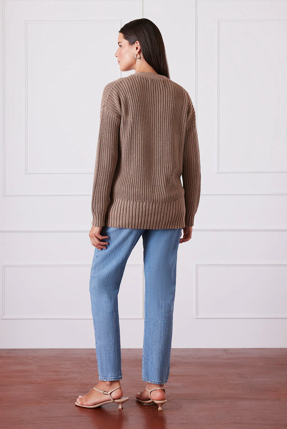 Emily Cardigan in Mocha - Image 4