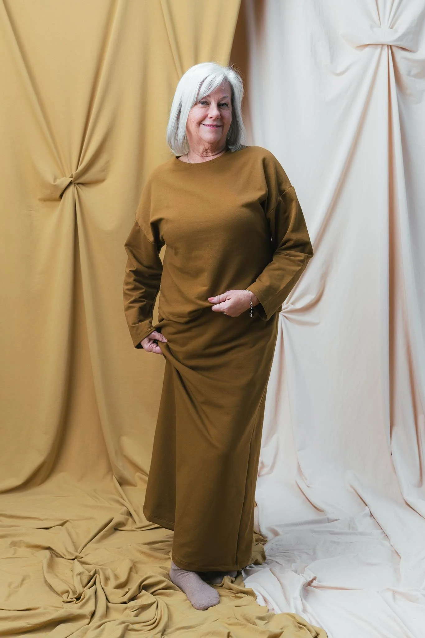 Emmeline Skirt in Almond - Image 3