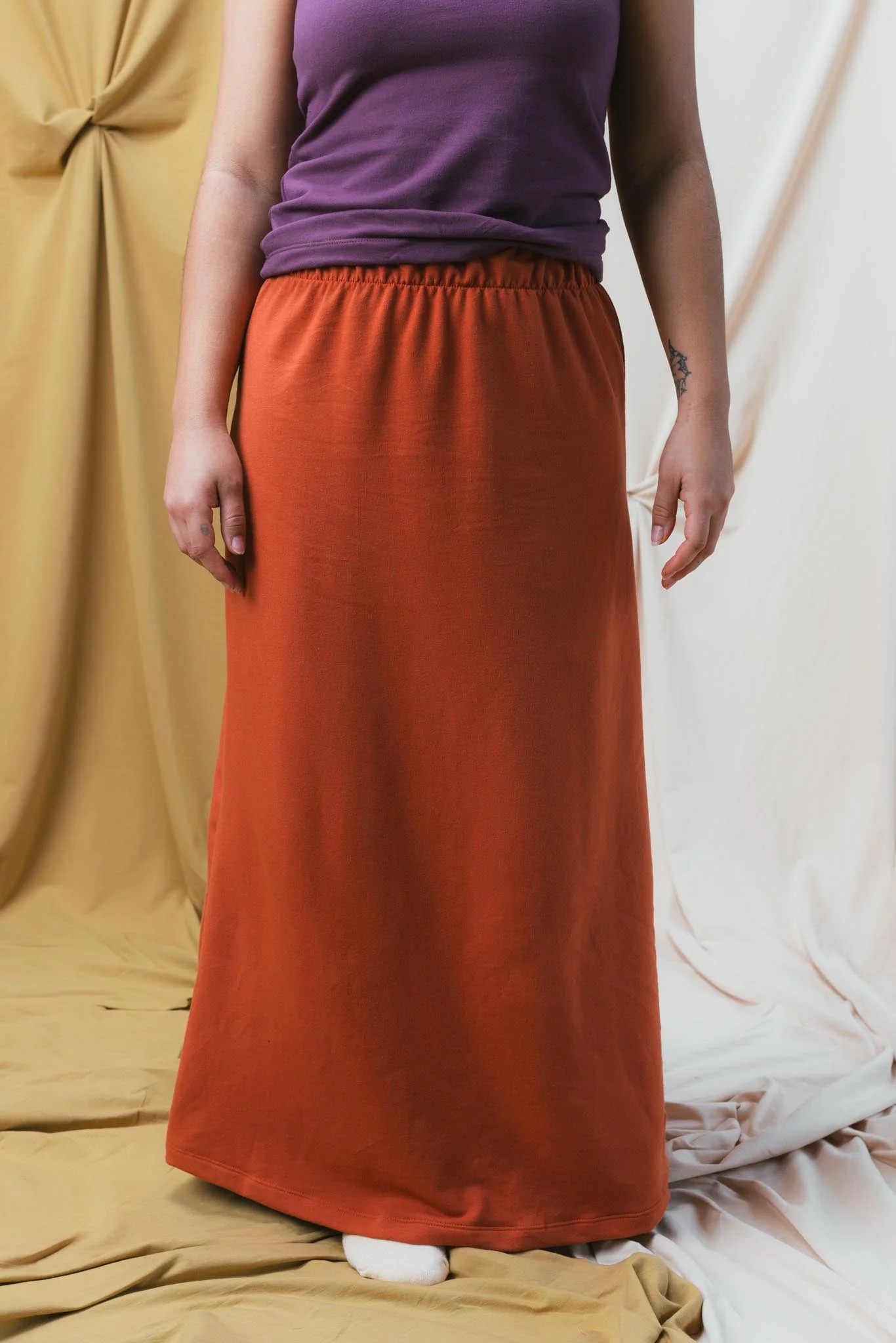 Emmeline Skirt in Persimmon - Image 2