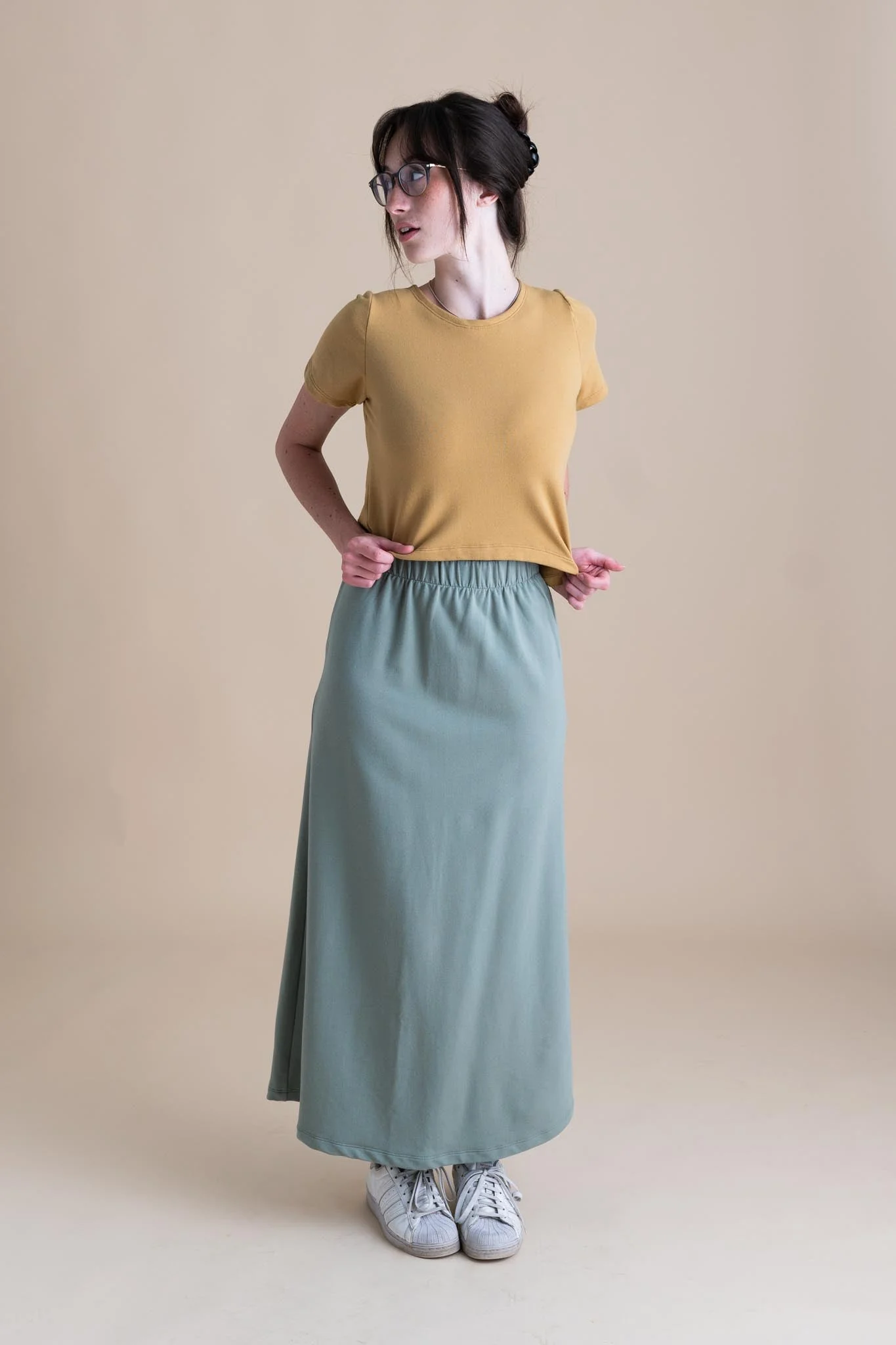 Emmeline Skirt in Pistachio - Image 3