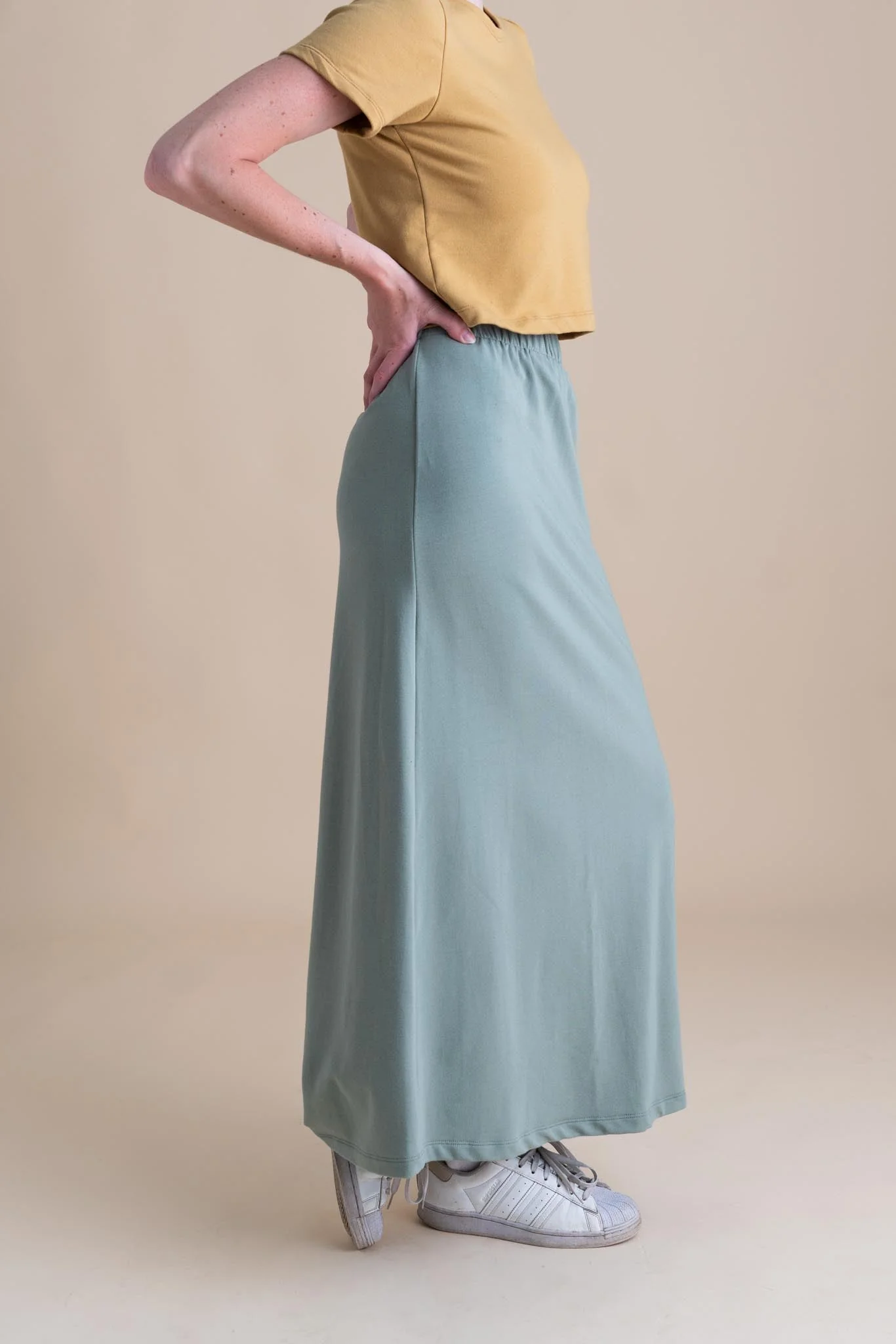Emmeline Skirt in Pistachio - Image 4