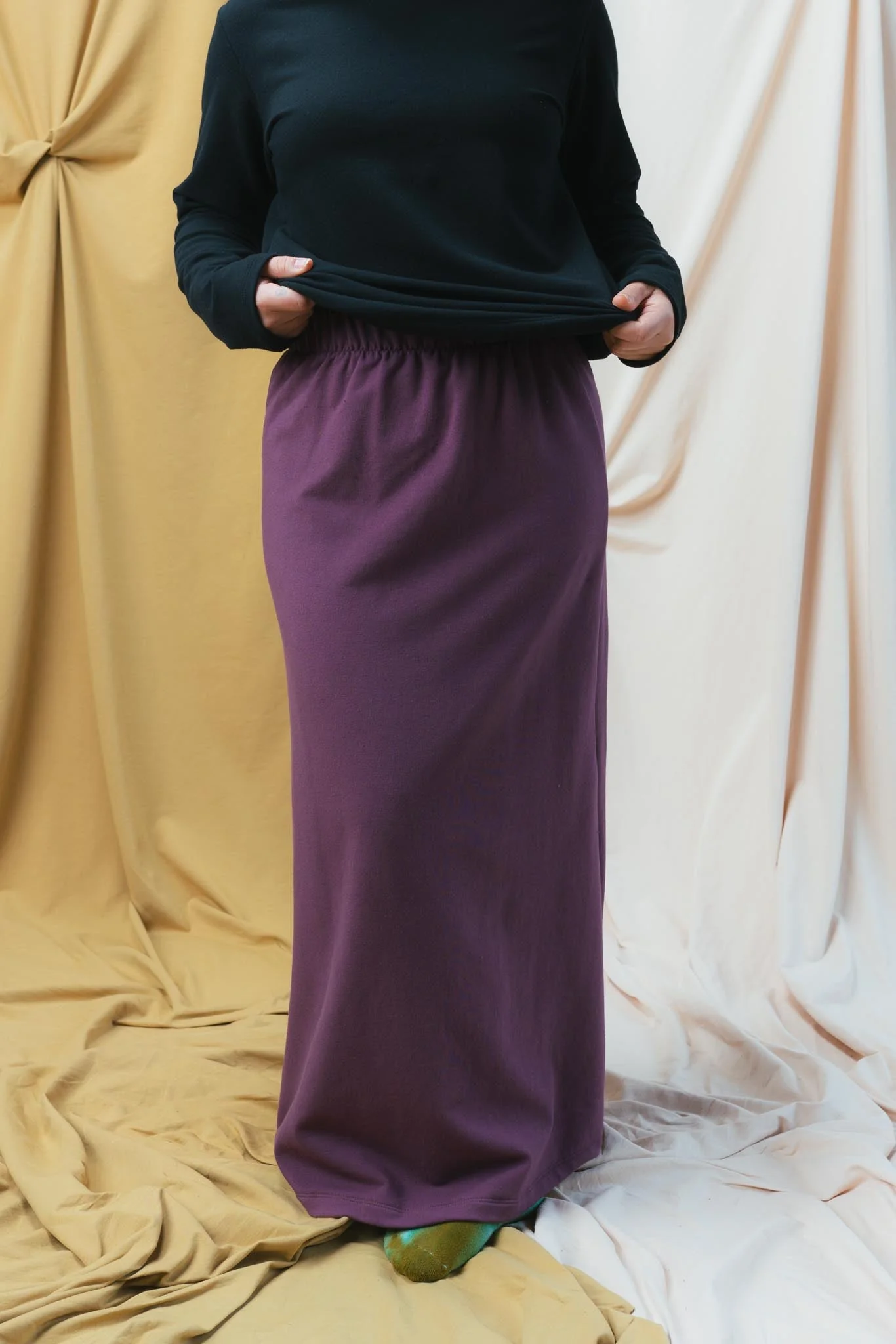 Emmeline Skirt in Plum - Image 4