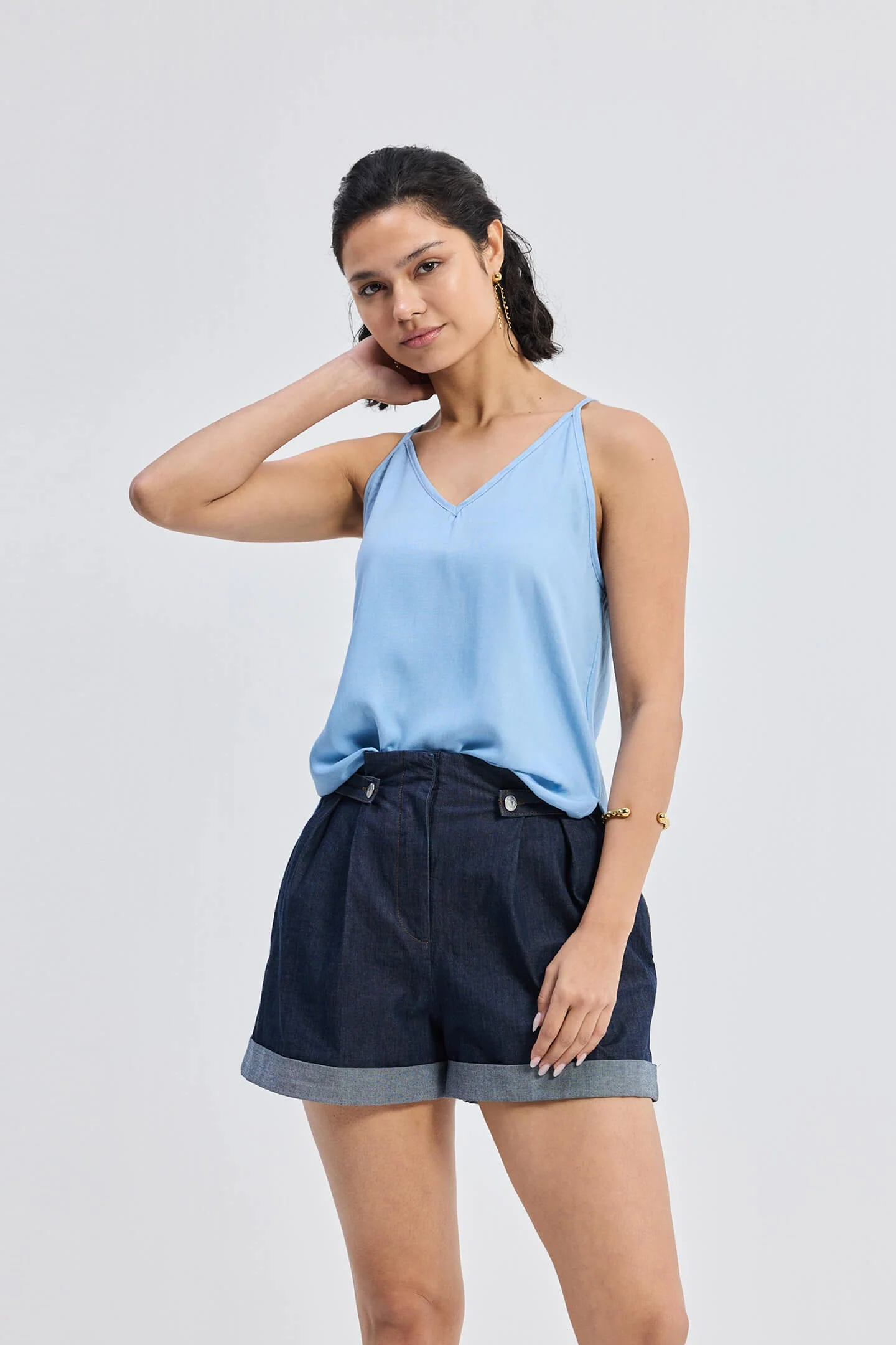 Endless Sunday Top in Denim - Image 6