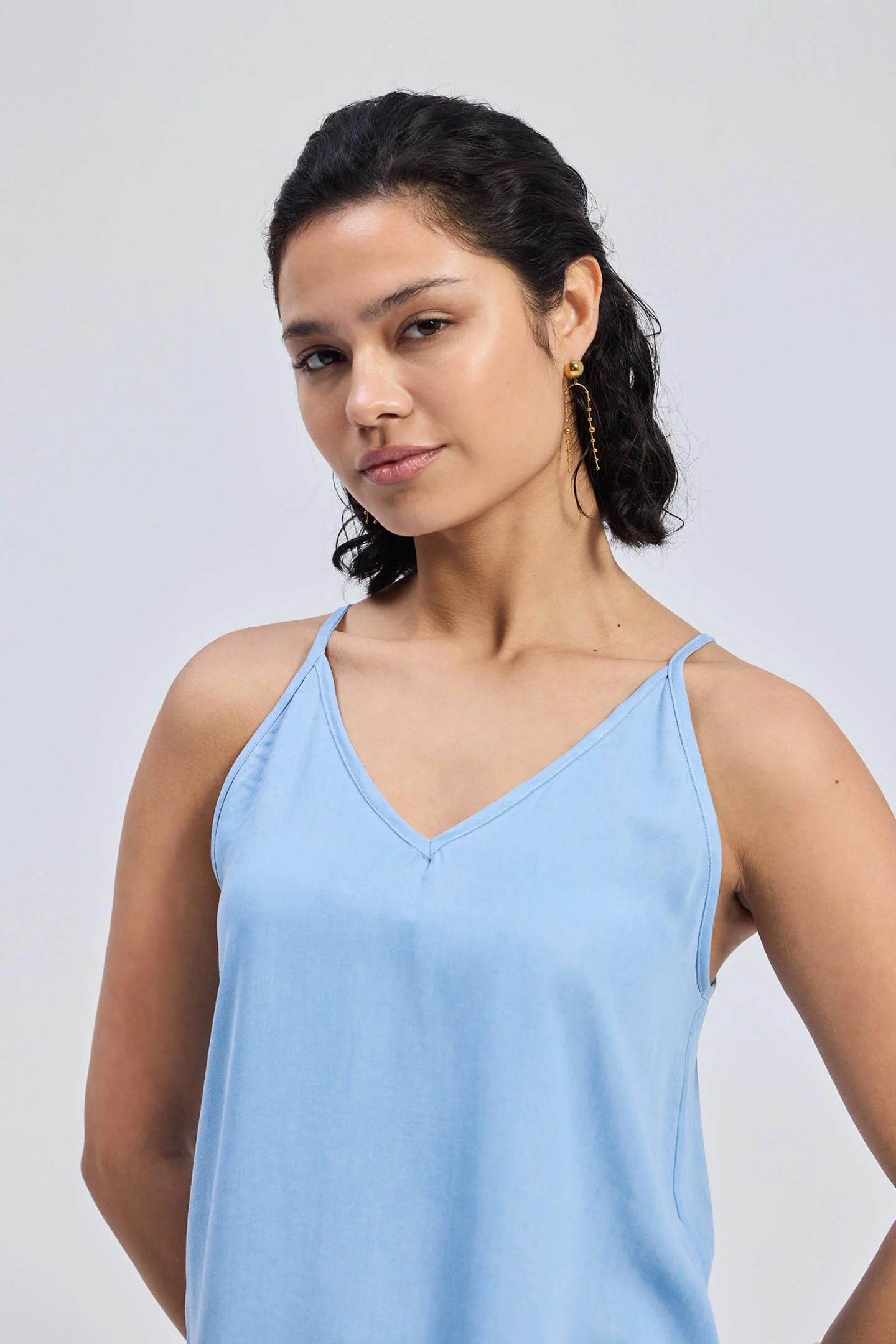 Endless Sunday Top in Denim - Image 7