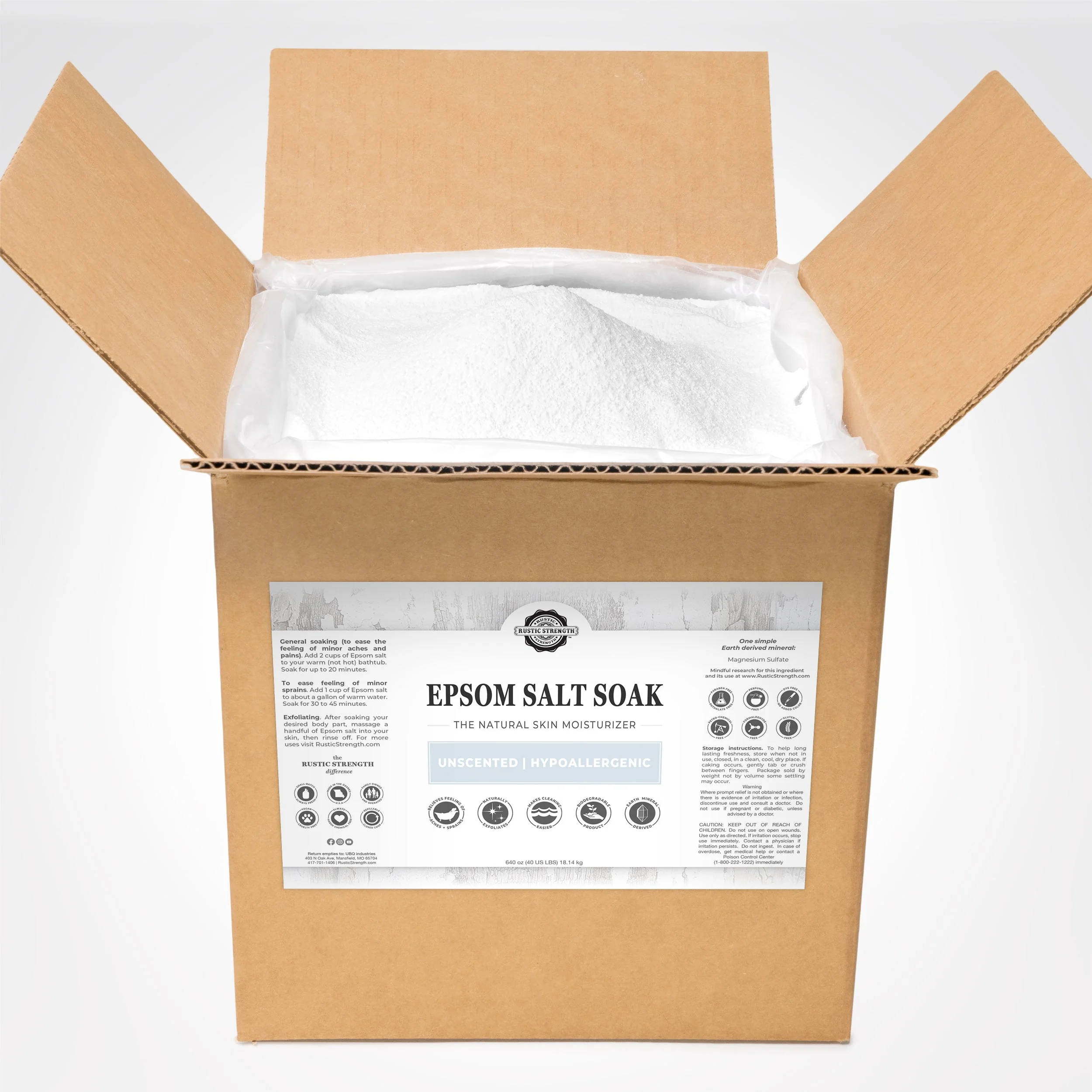 Epsom Salt Soak | Unscented - Image 7