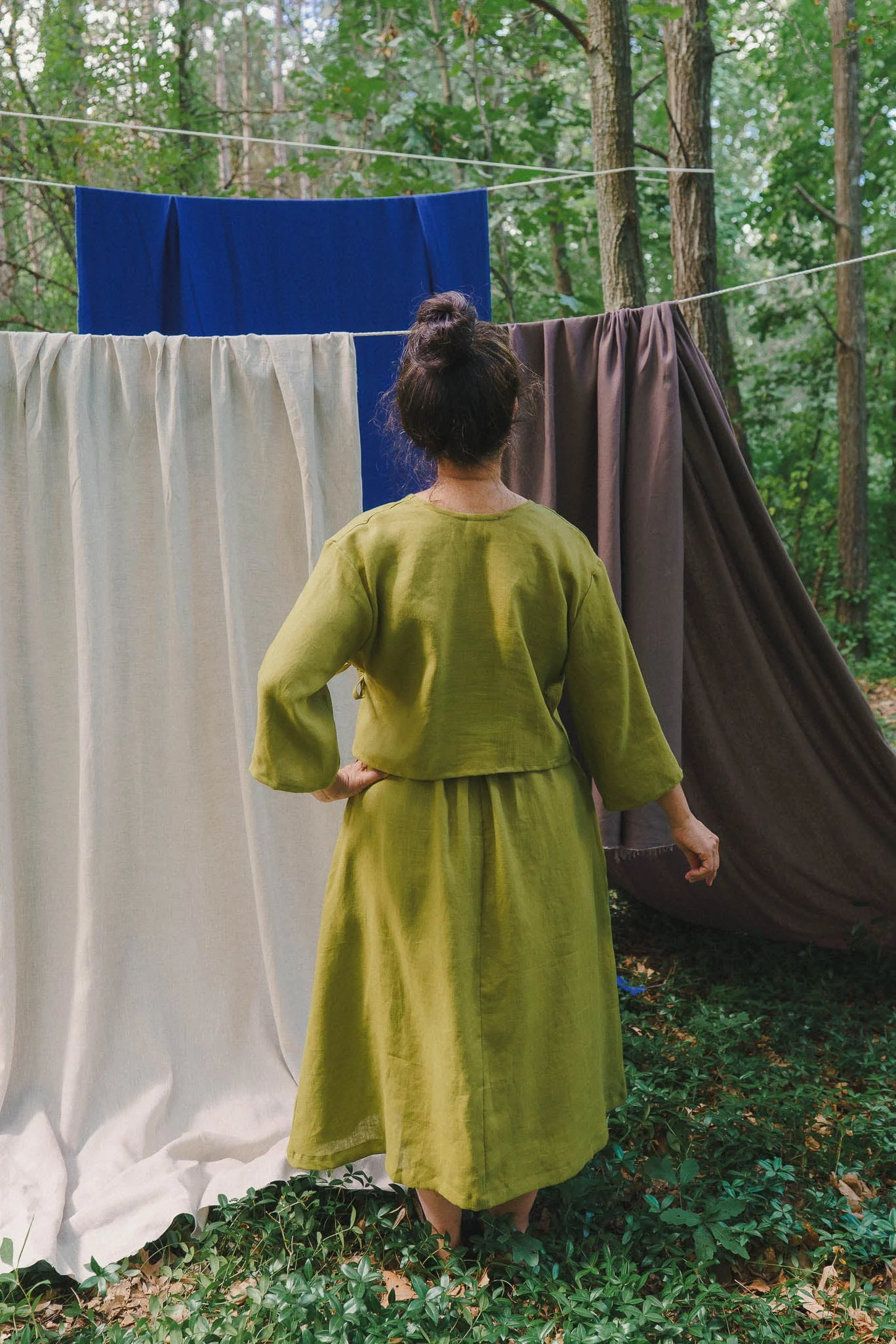 Esme Skirt (Updated) in Avocado - Image 3