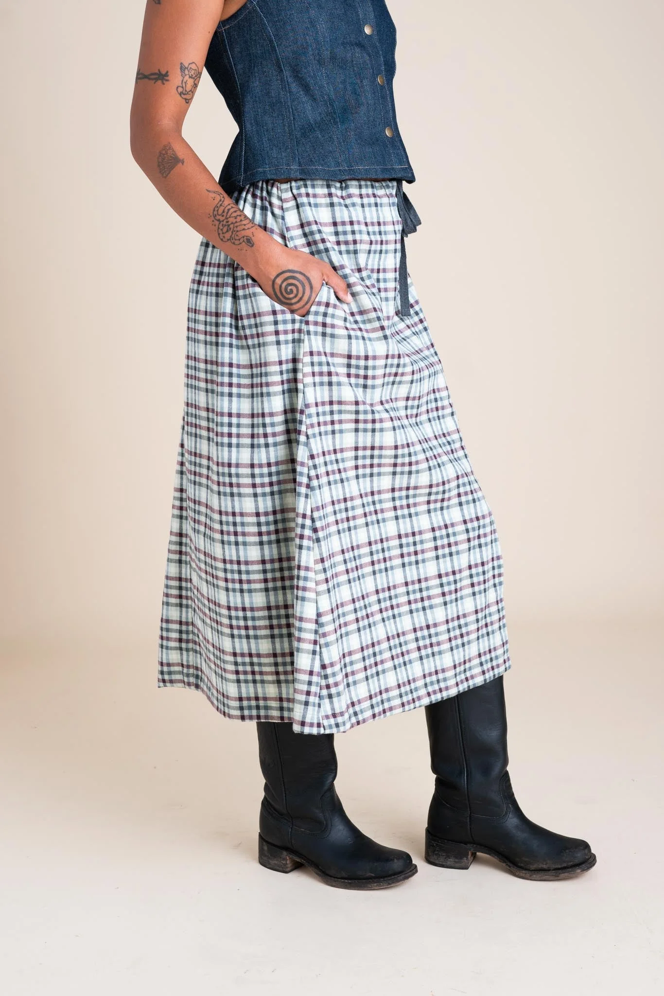 Esme Skirt (Updated) in Grove - Image 5