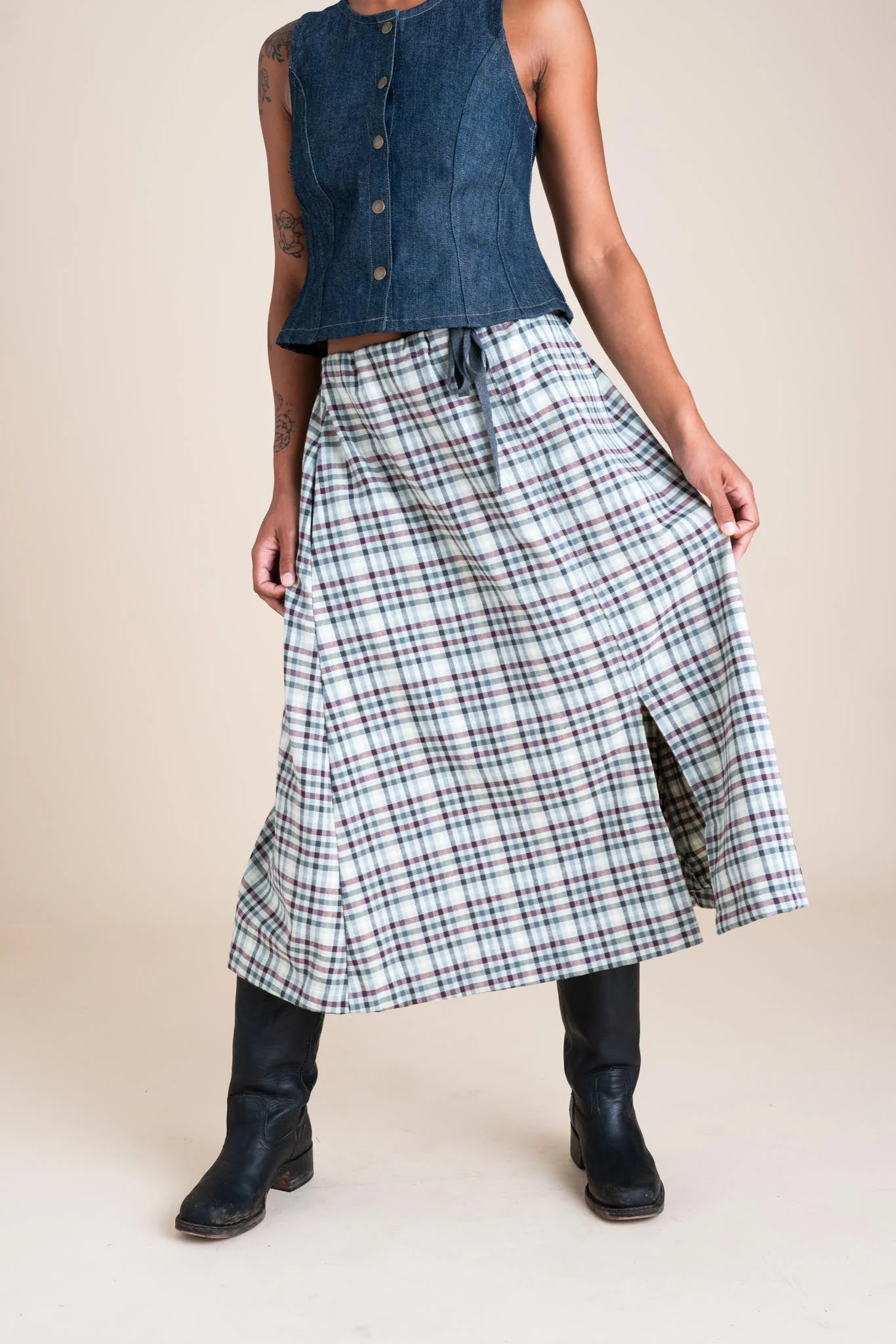 Esme Skirt (Updated) in Grove - Image 6