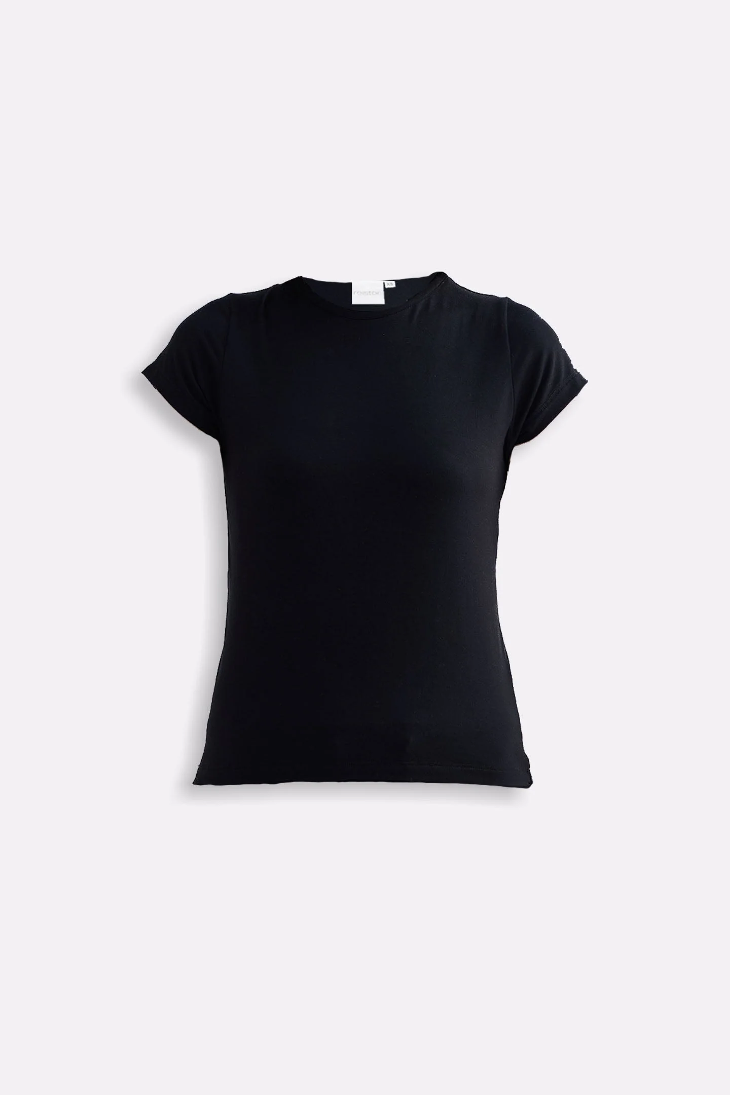 Essential Short Sleeve Tee in Black - Image 17