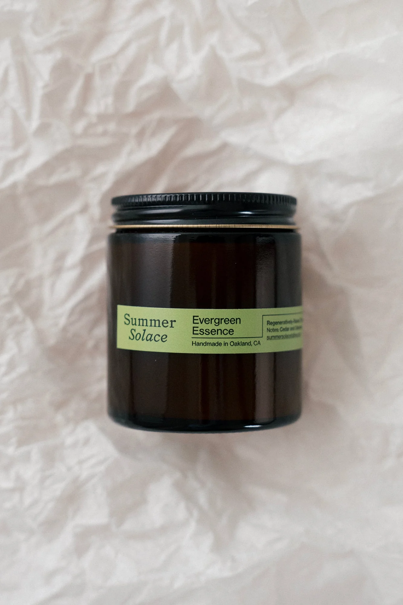Evergreen Essence – Travel Candle | Cedar & Oakmoss - Image 3