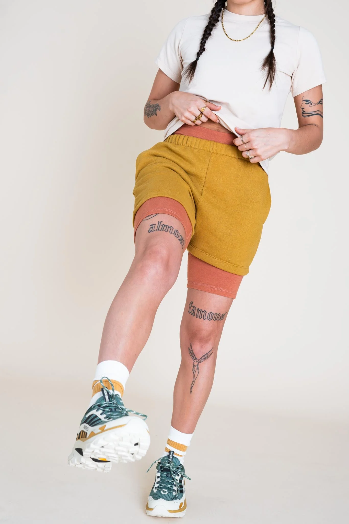 EveryBODY Shorts in Goldenrod - Image 2