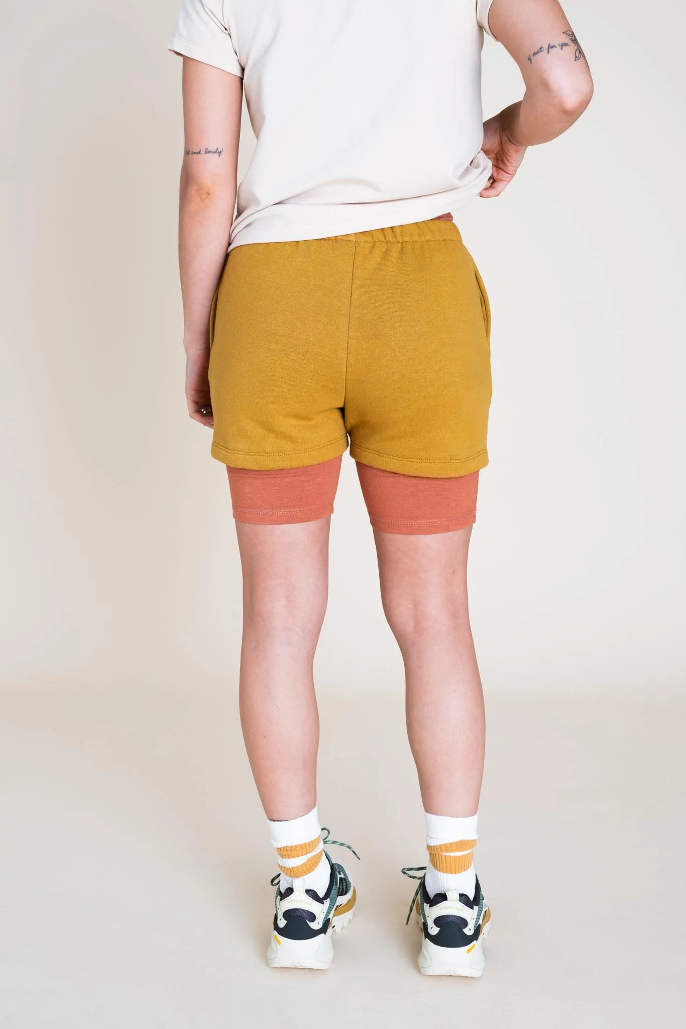 EveryBODY Shorts in Goldenrod - Image 4
