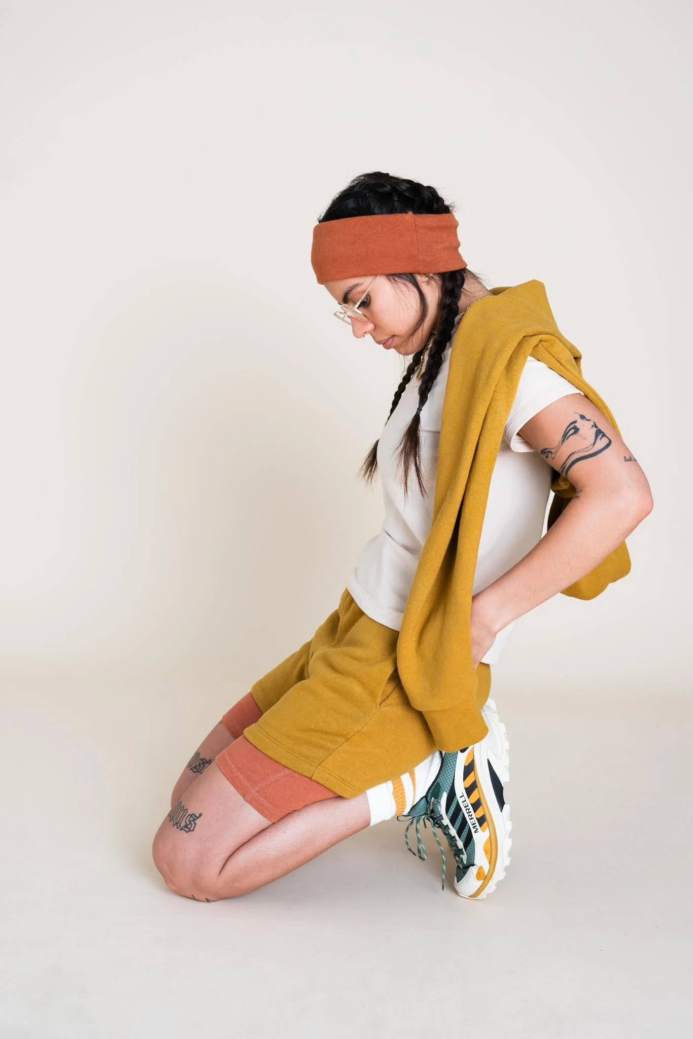 EveryBODY Shorts in Goldenrod - Image 5