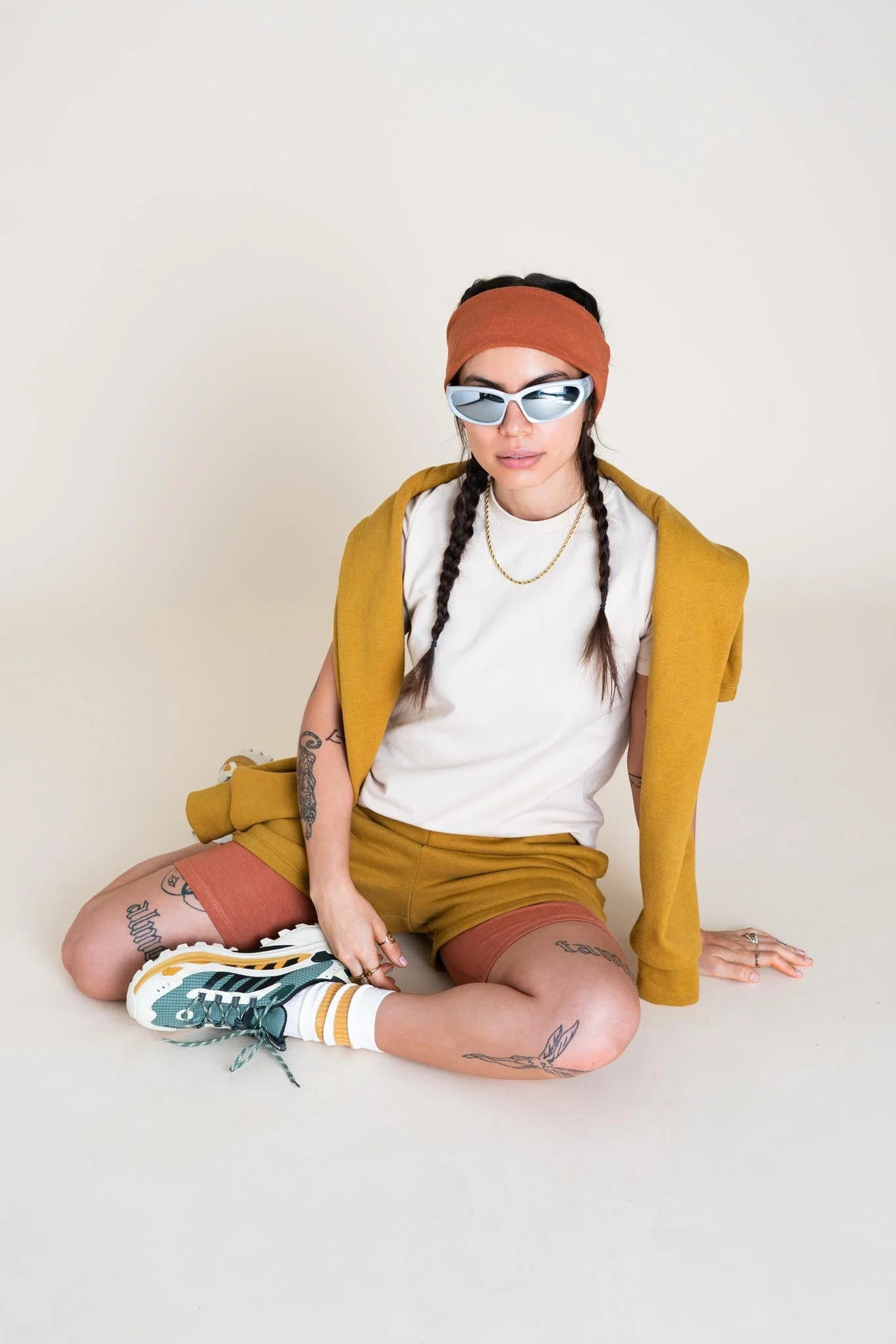 EveryBODY Shorts in Goldenrod - Image 6