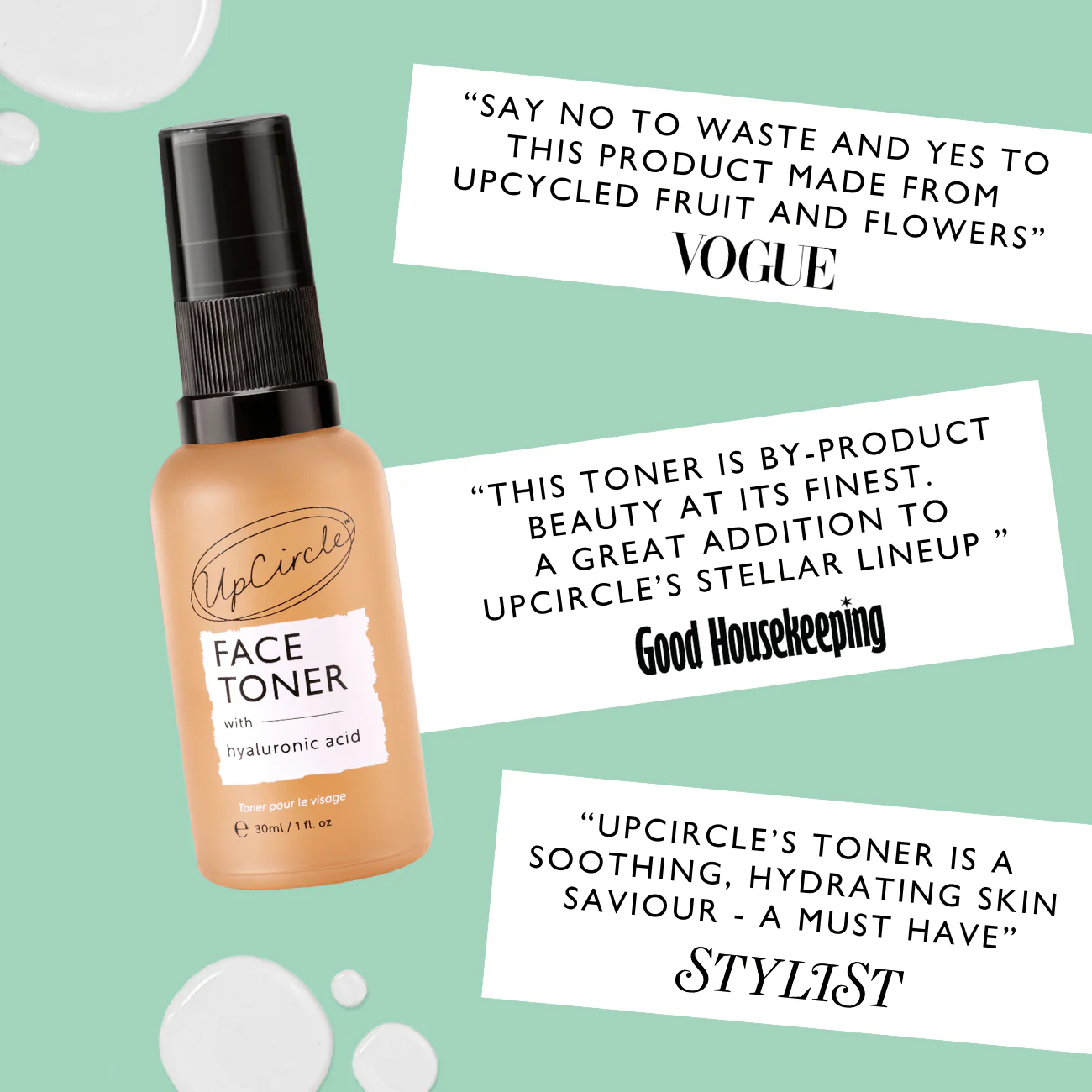 Face Toner with Hyaluronic Acid - Travel Size - Image 3