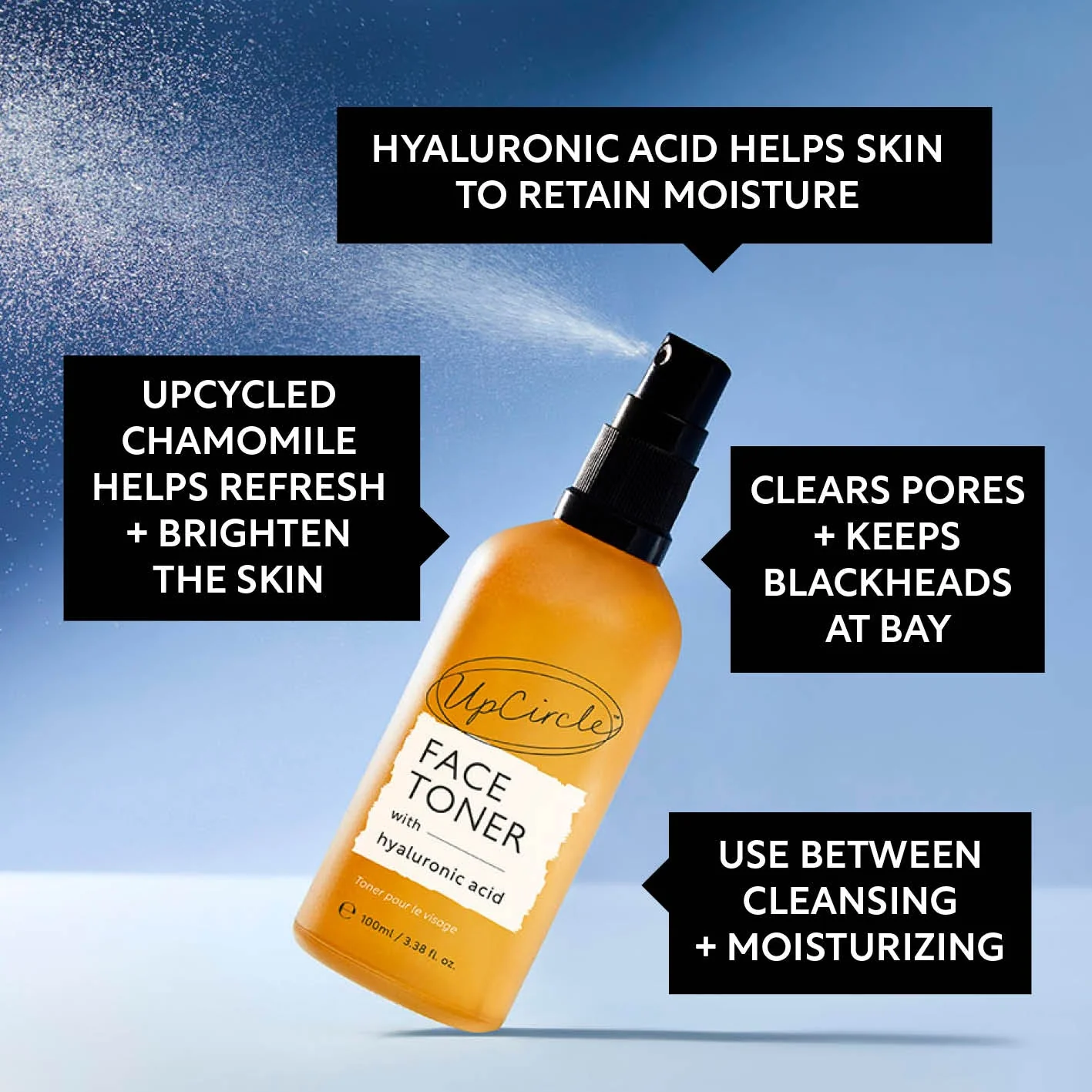 Face Toner with Hyaluronic Acid - Travel Size - Image 5
