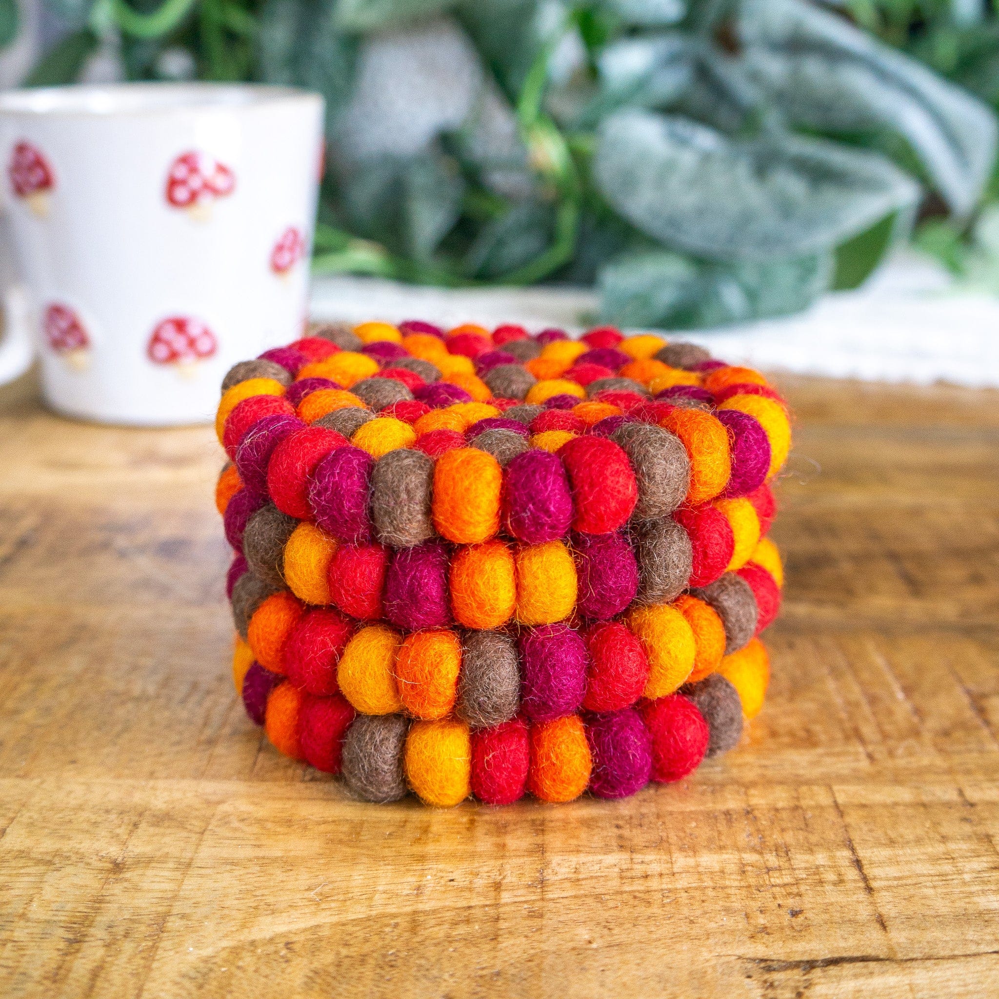 Falling Leaves Eco Coasters - Image 4