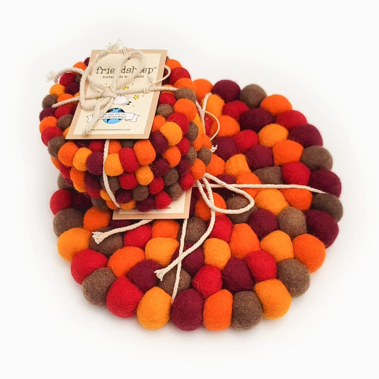 Falling Leaves Eco Coasters - Image 7