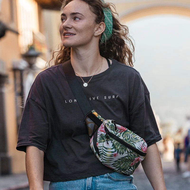 Fanny Pack: Palms Pink - Image 6