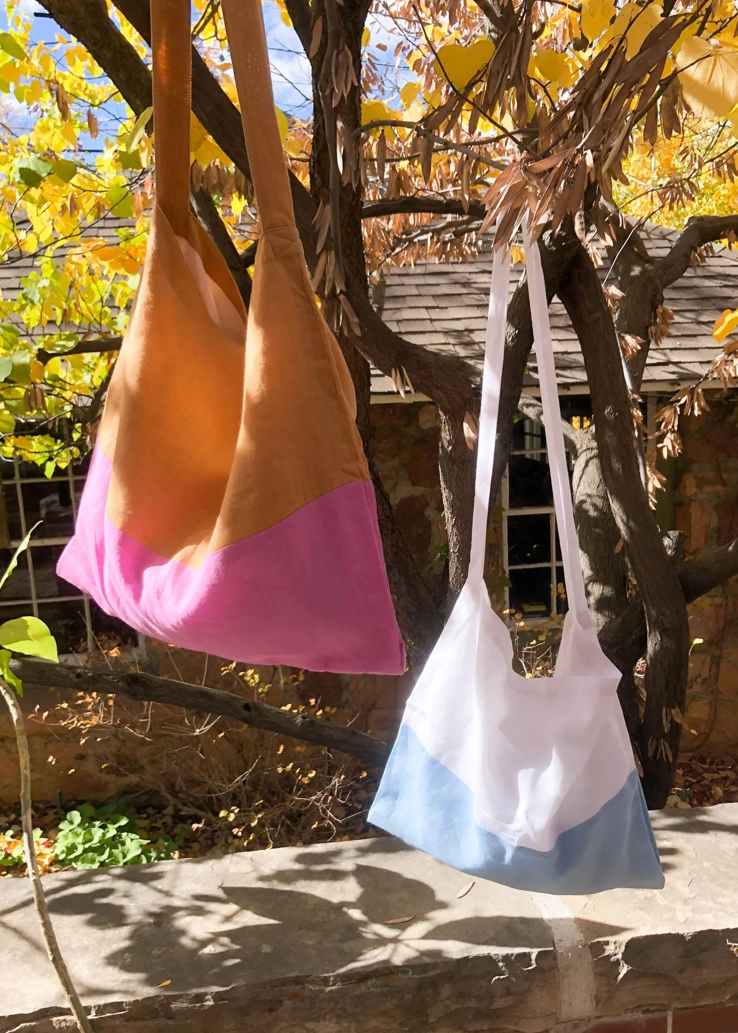 Farmers Market Bag - Clay & Dahlia Linen - Image 3