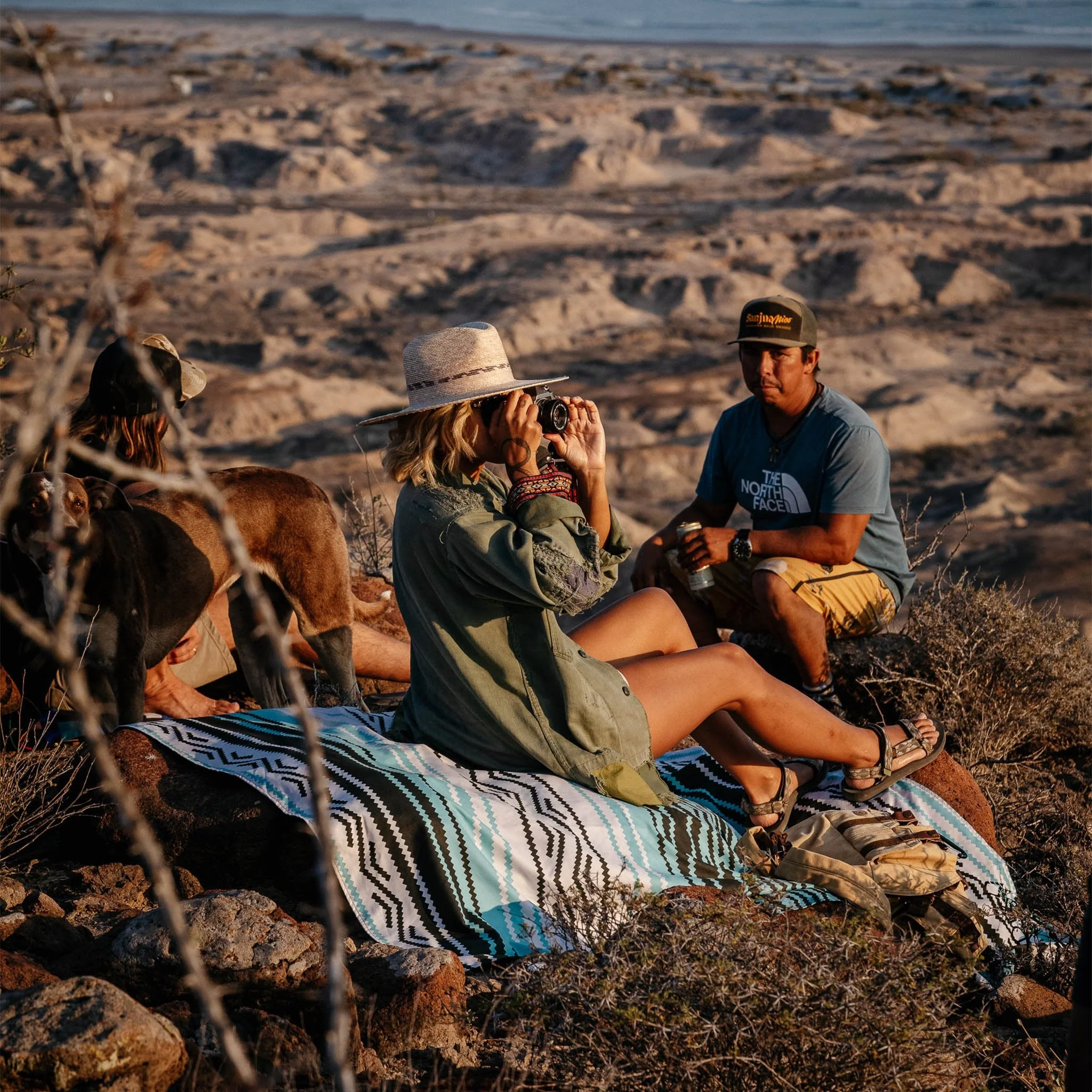 Festival Blanket: Baja Aqua - Image 2