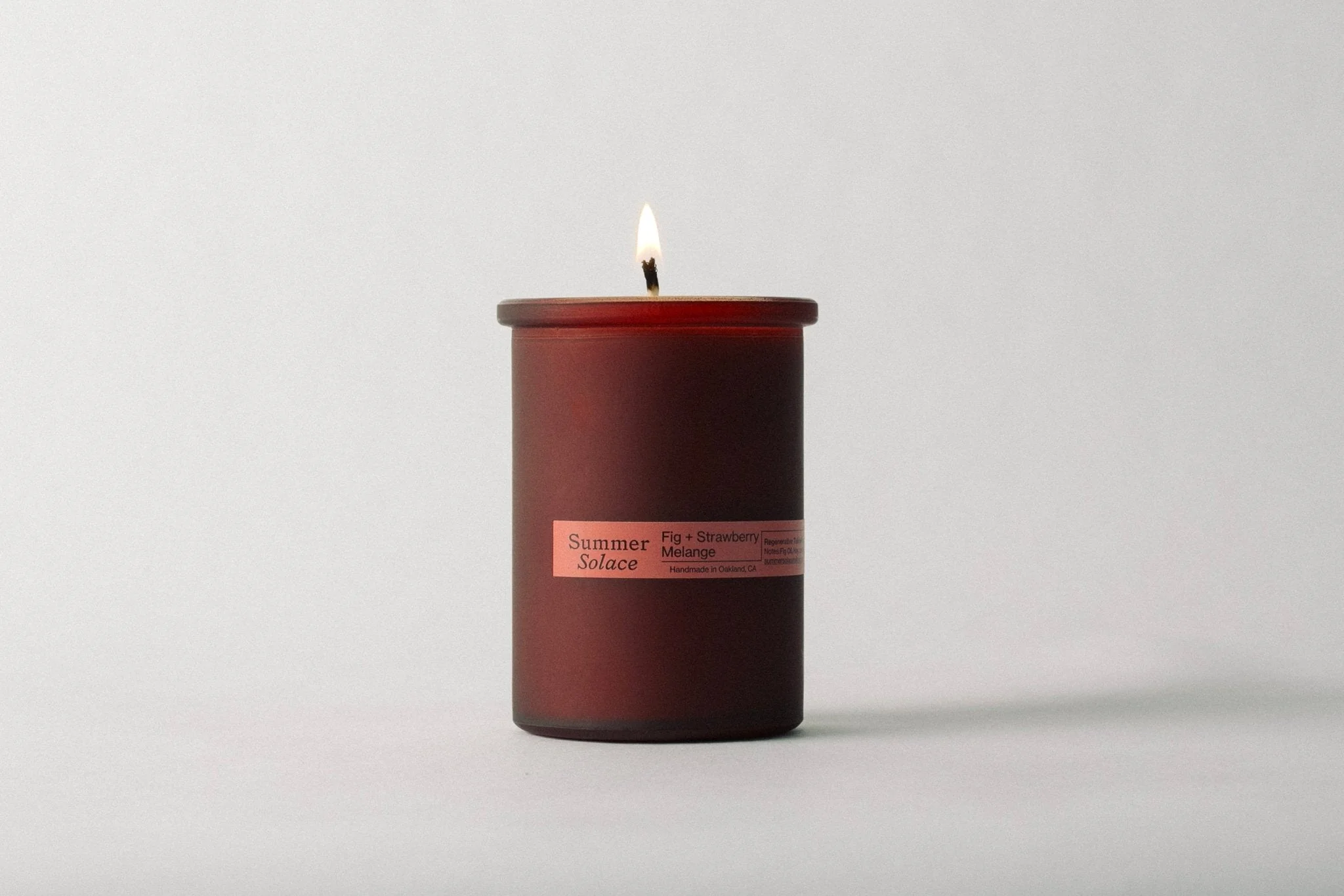 Fig & Strawberry Mélange – Tallow Candle | 6 oz - Image 4