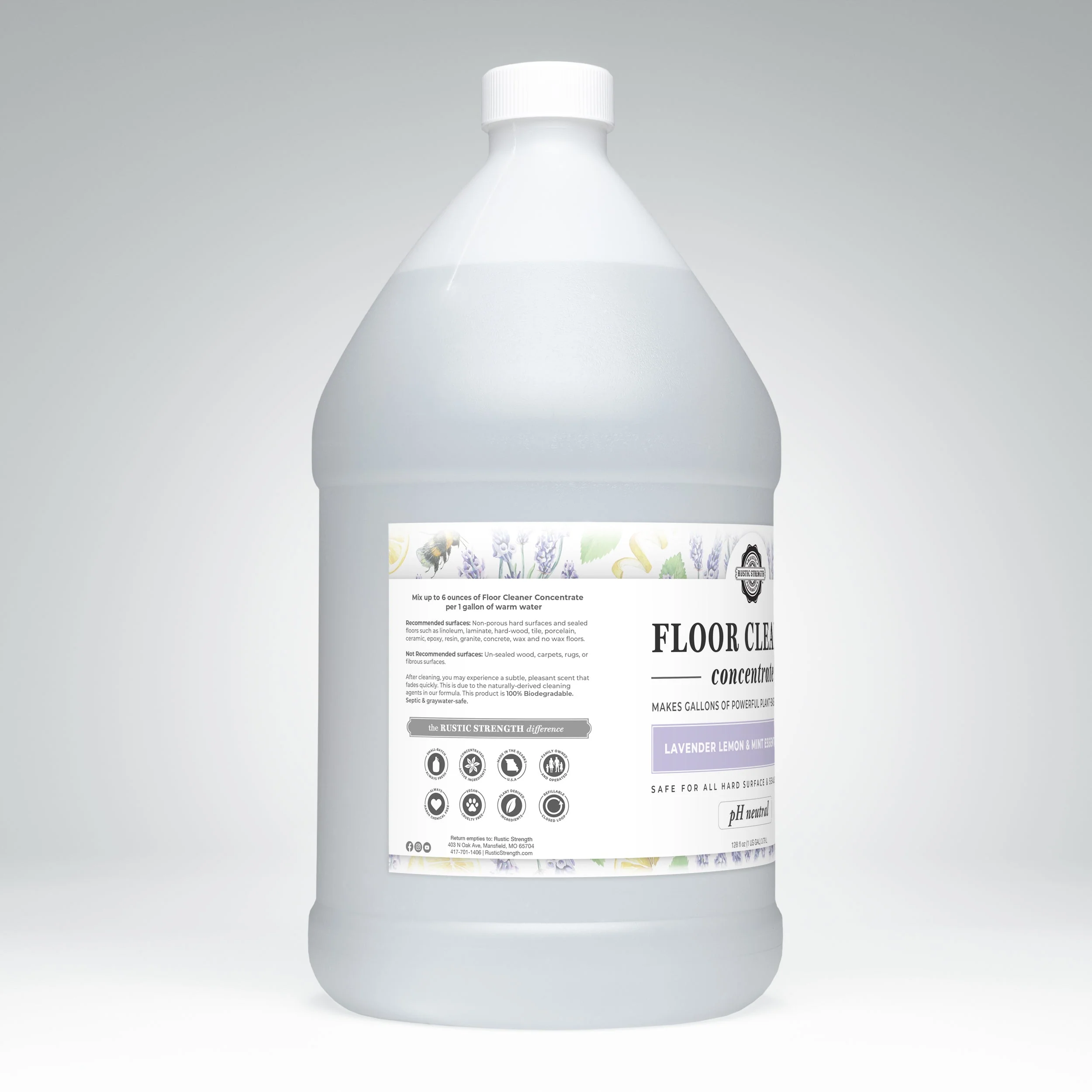 Floor Cleaner Concentrate | Lavender, Lemon & Mint - Image 13