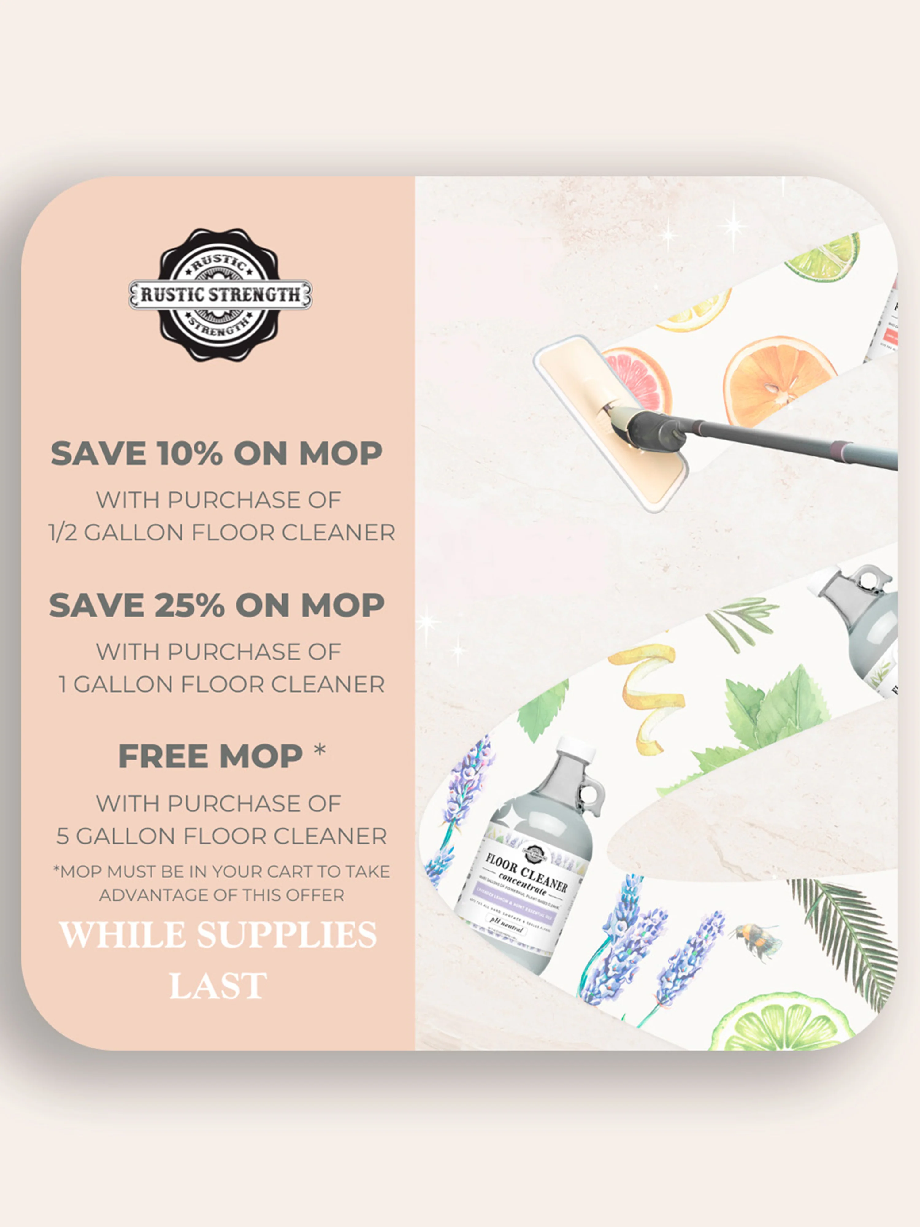 Floor Cleaner Concentrate | Lavender, Lemon & Mint - Image 4