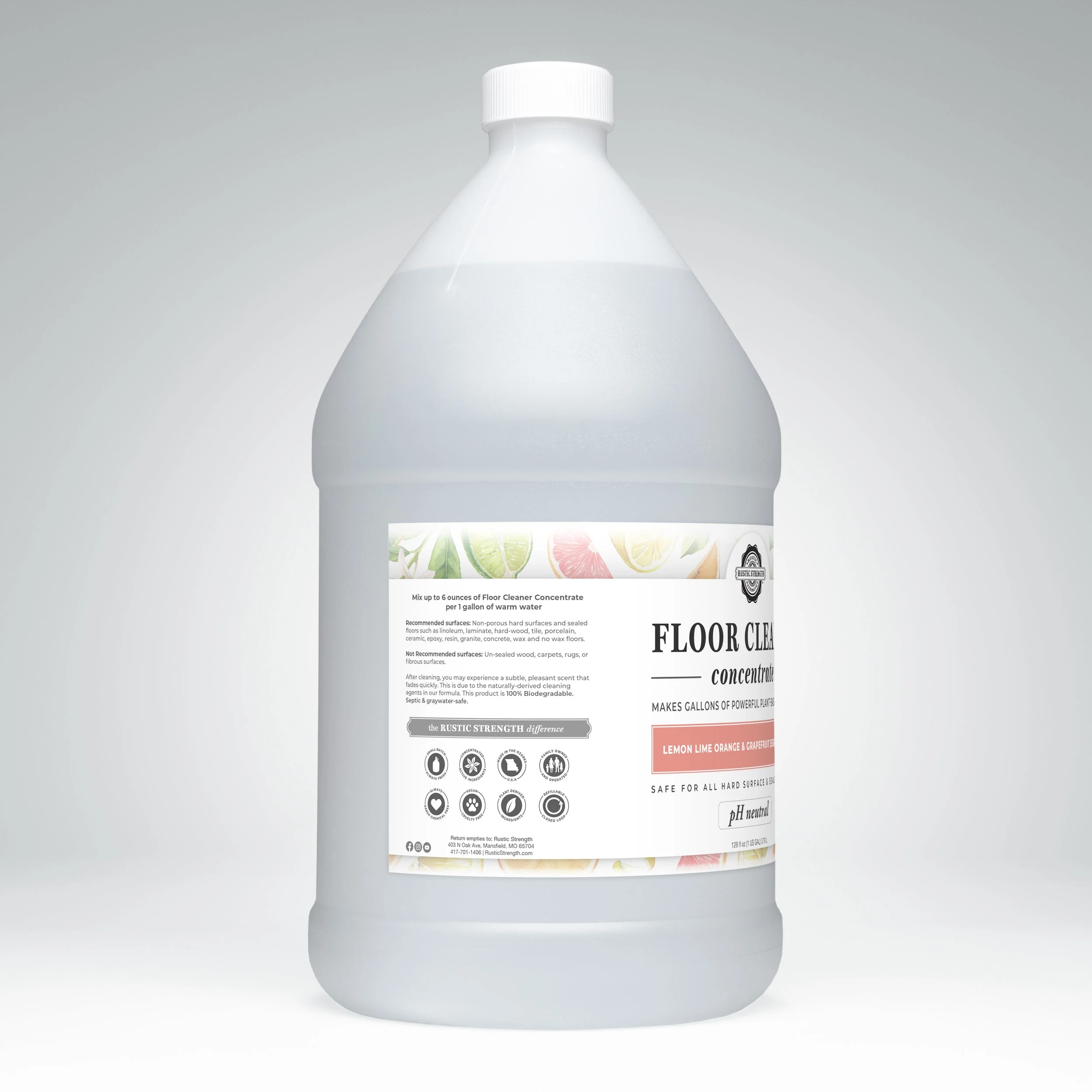 Floor Cleaner Concentrate | Lemon, Lime, Orange & Grapefruit - Image 11