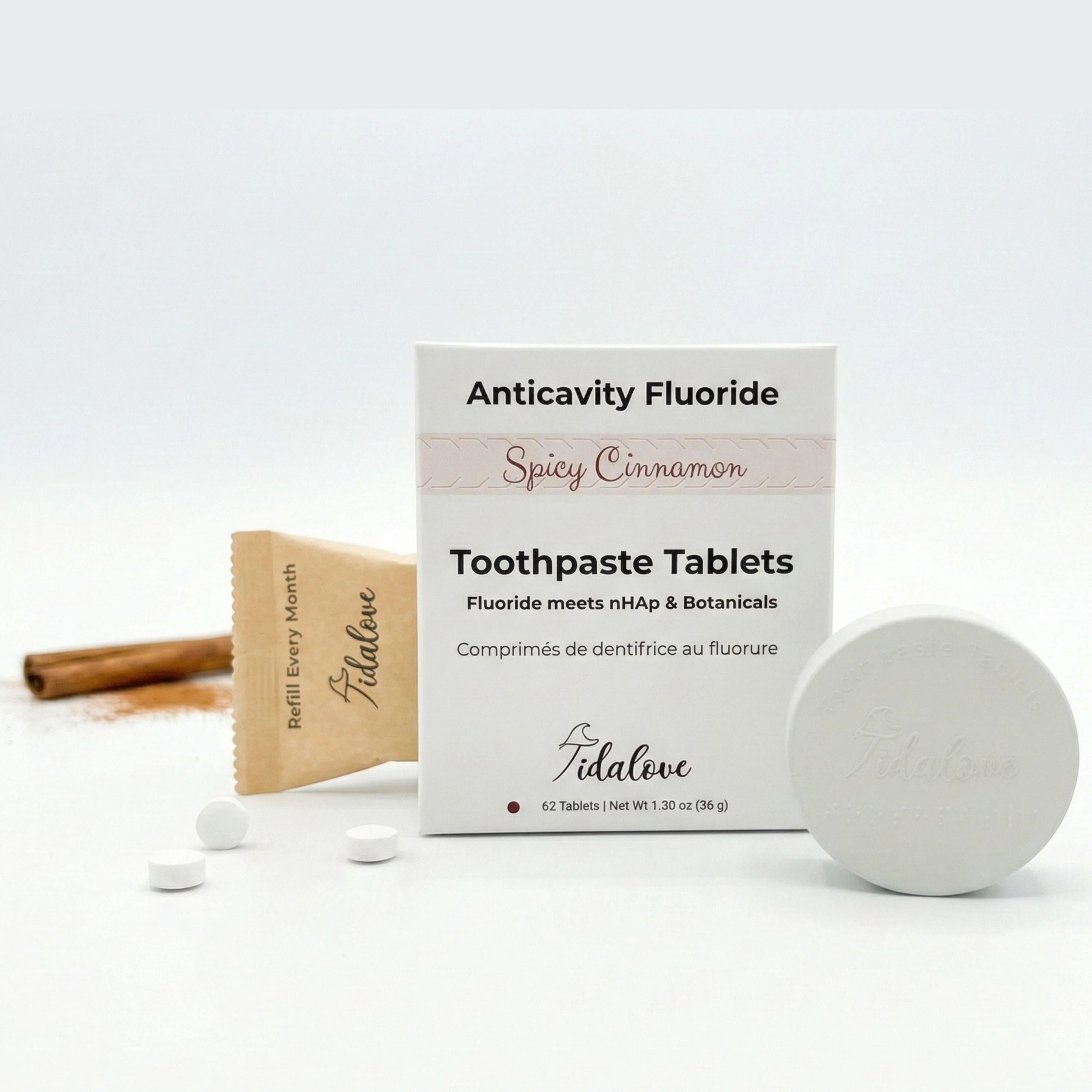 Fluoride Cinnamon Toothpaste Tablets — 1 Month - Image 10