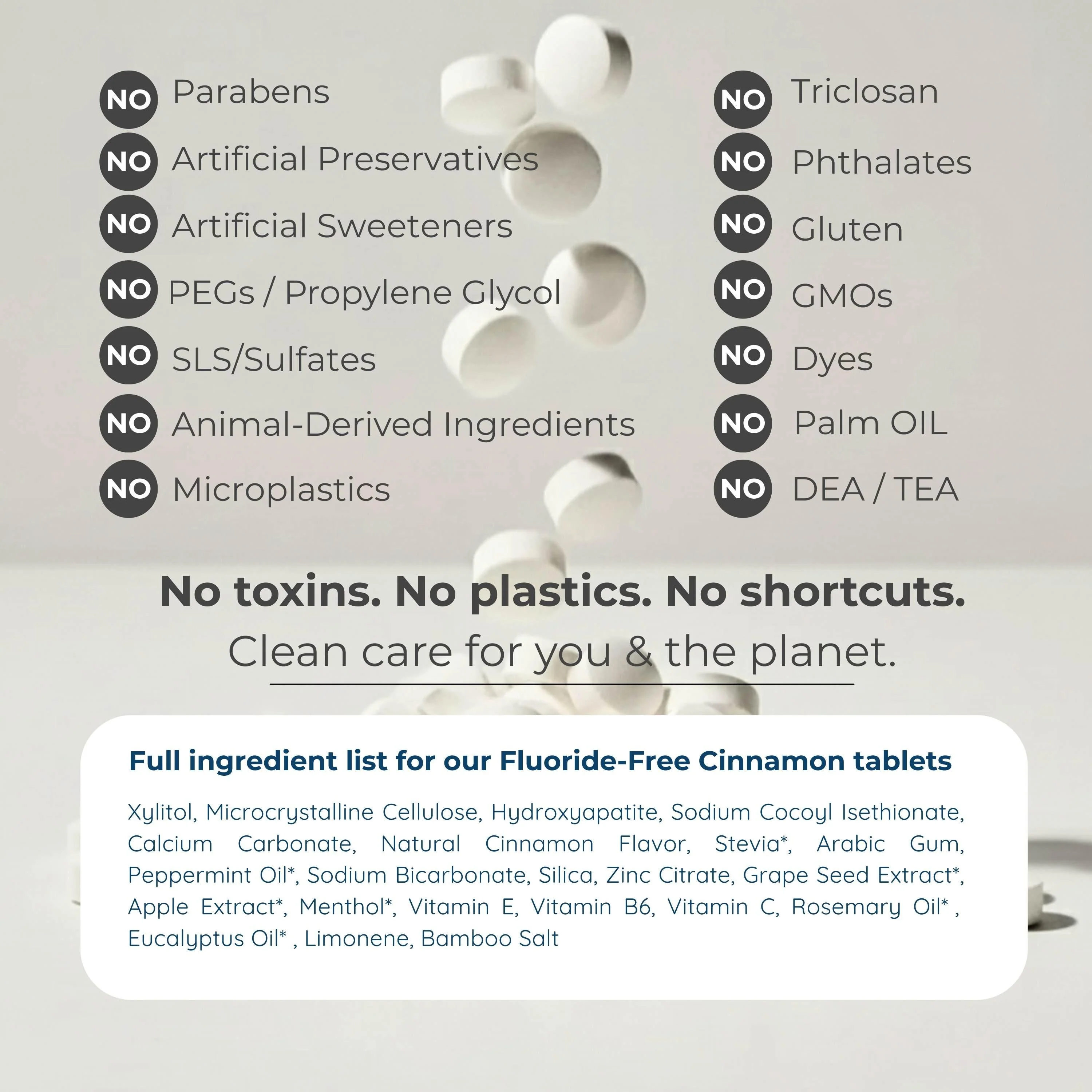 Fluoride-Free Cinnamon Toothpaste Tablets — 1 Month - Image 4