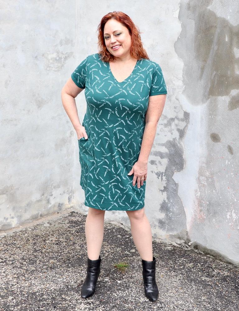 Forest Organic Shift Dress - Image 2