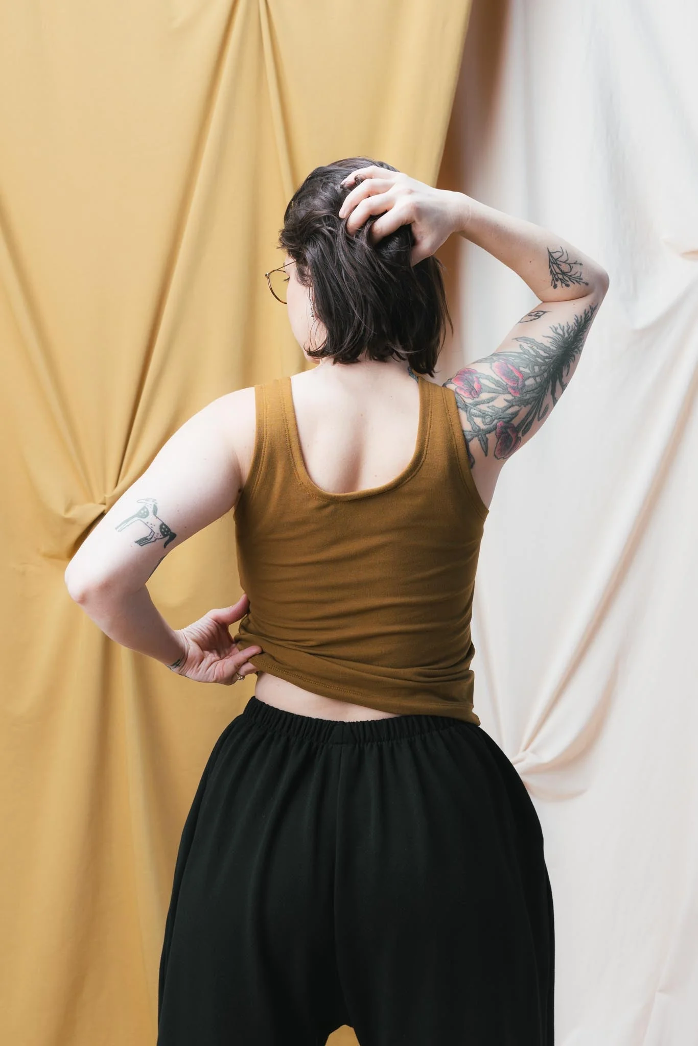 Frances Tank in Almond - Image 4