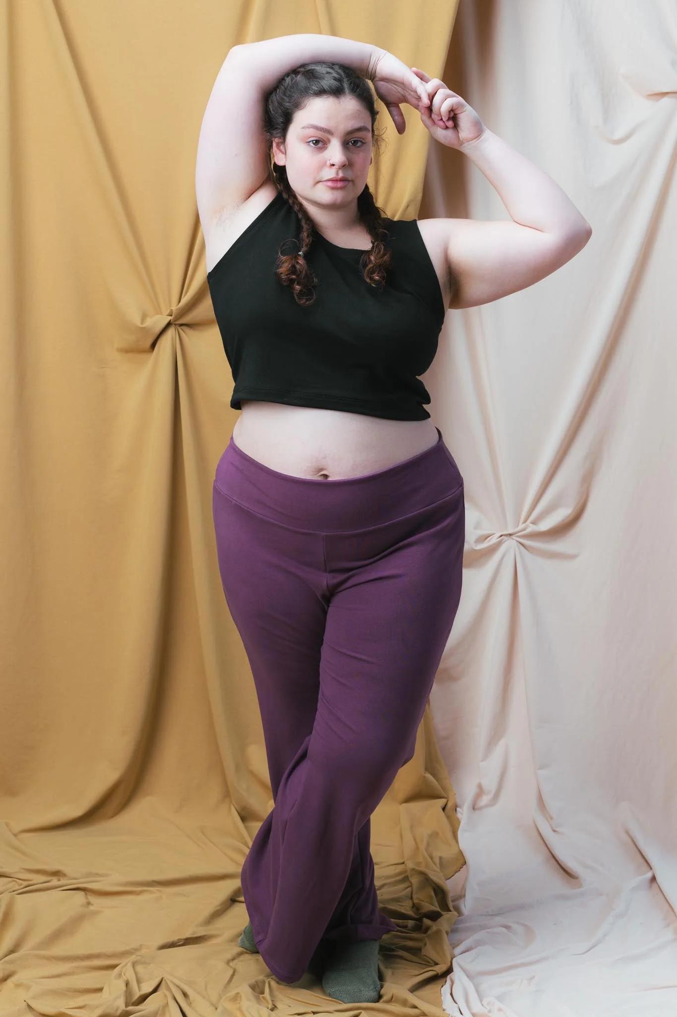 Frances Tank in Licorice - Image 2