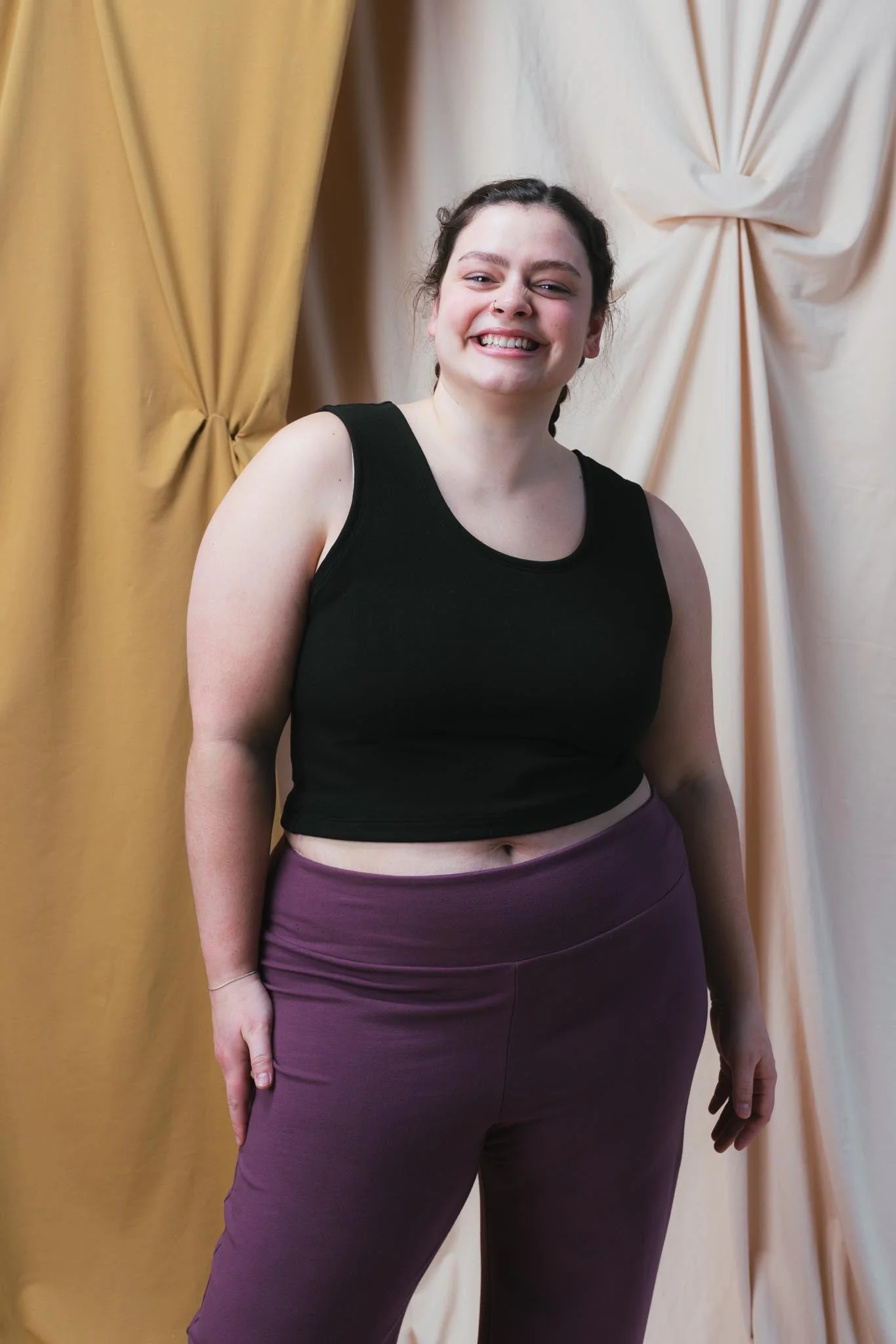 Frances Tank in Licorice - Image 4