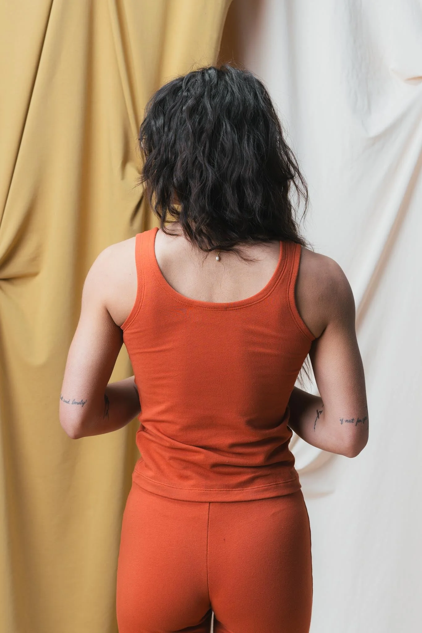 Frances Tank in Persimmon - Image 4