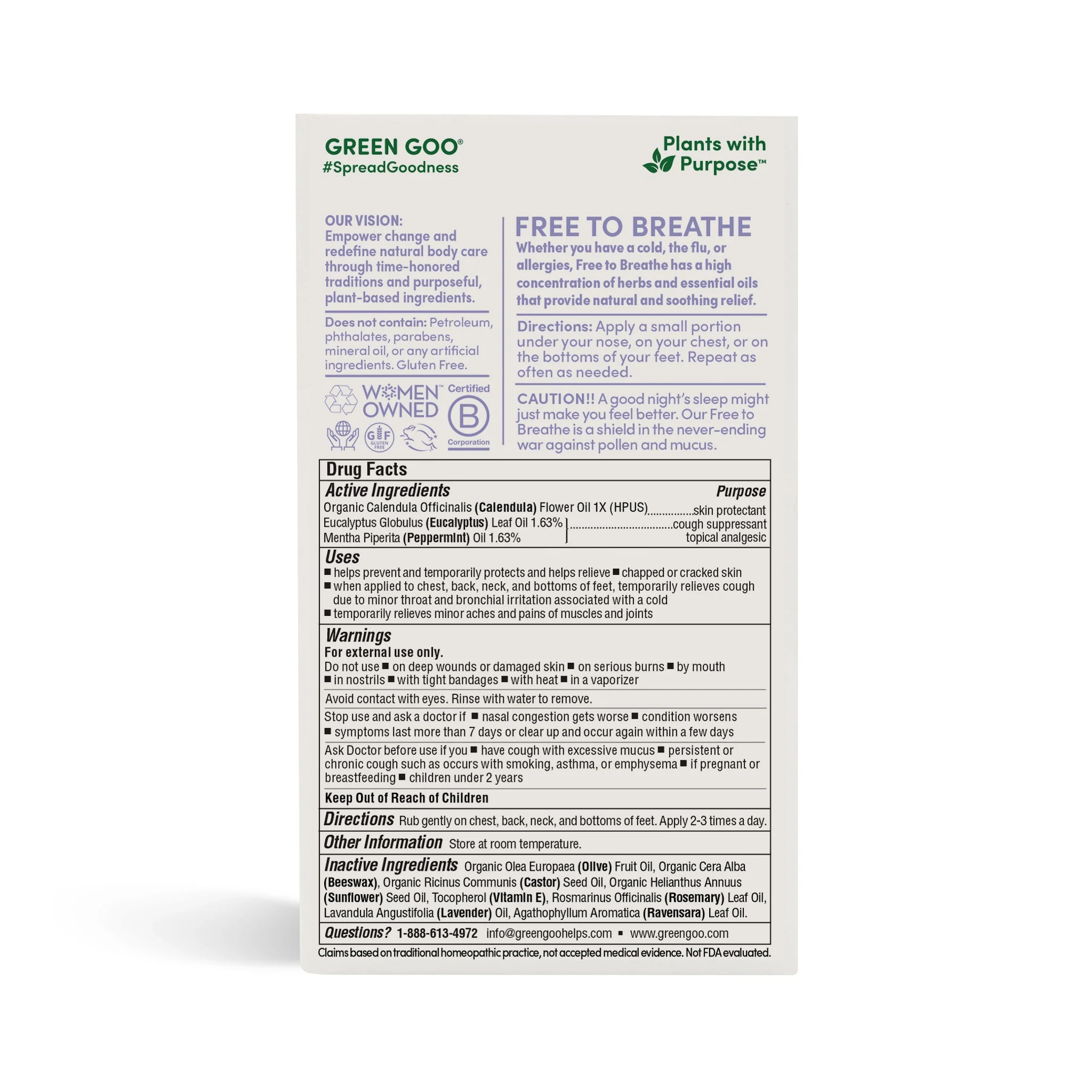 Free To Breathe Natural Decongestant - Image 20