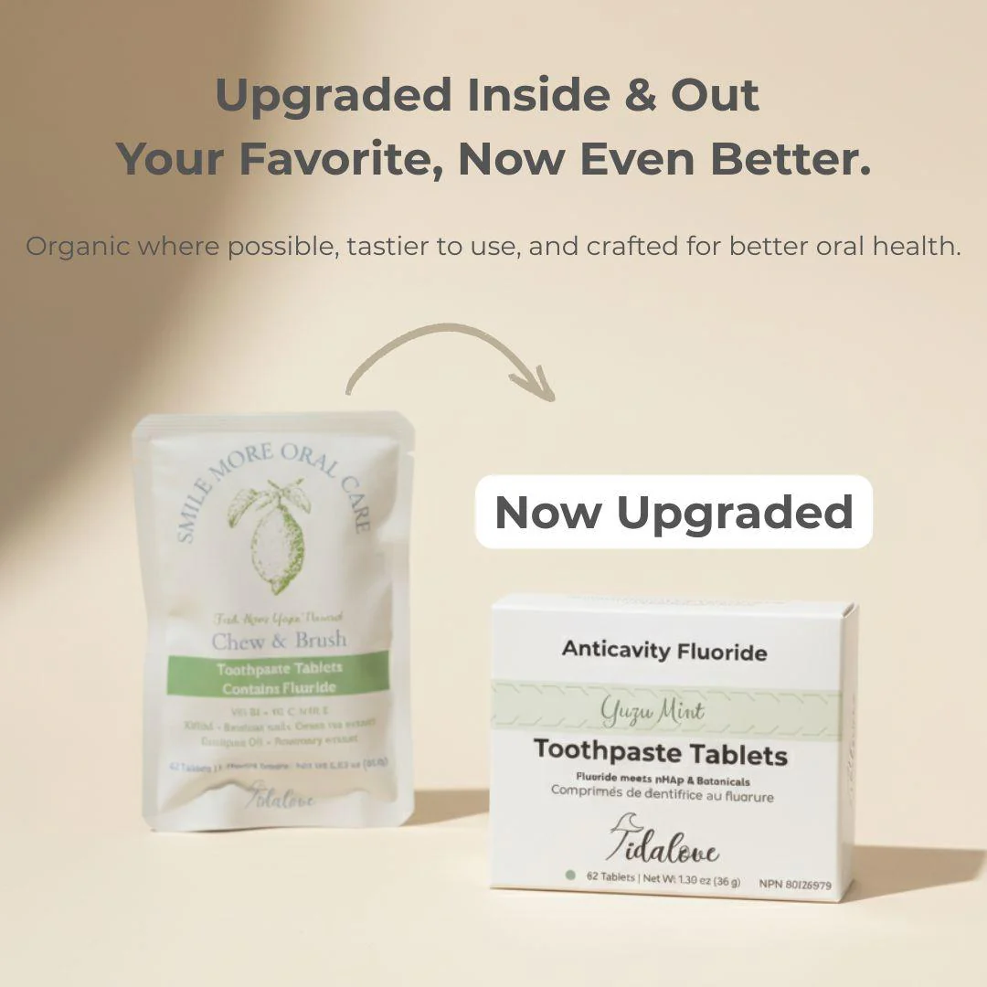 Fresh Minty Yuzu Toothpaste Tablets - Image 11