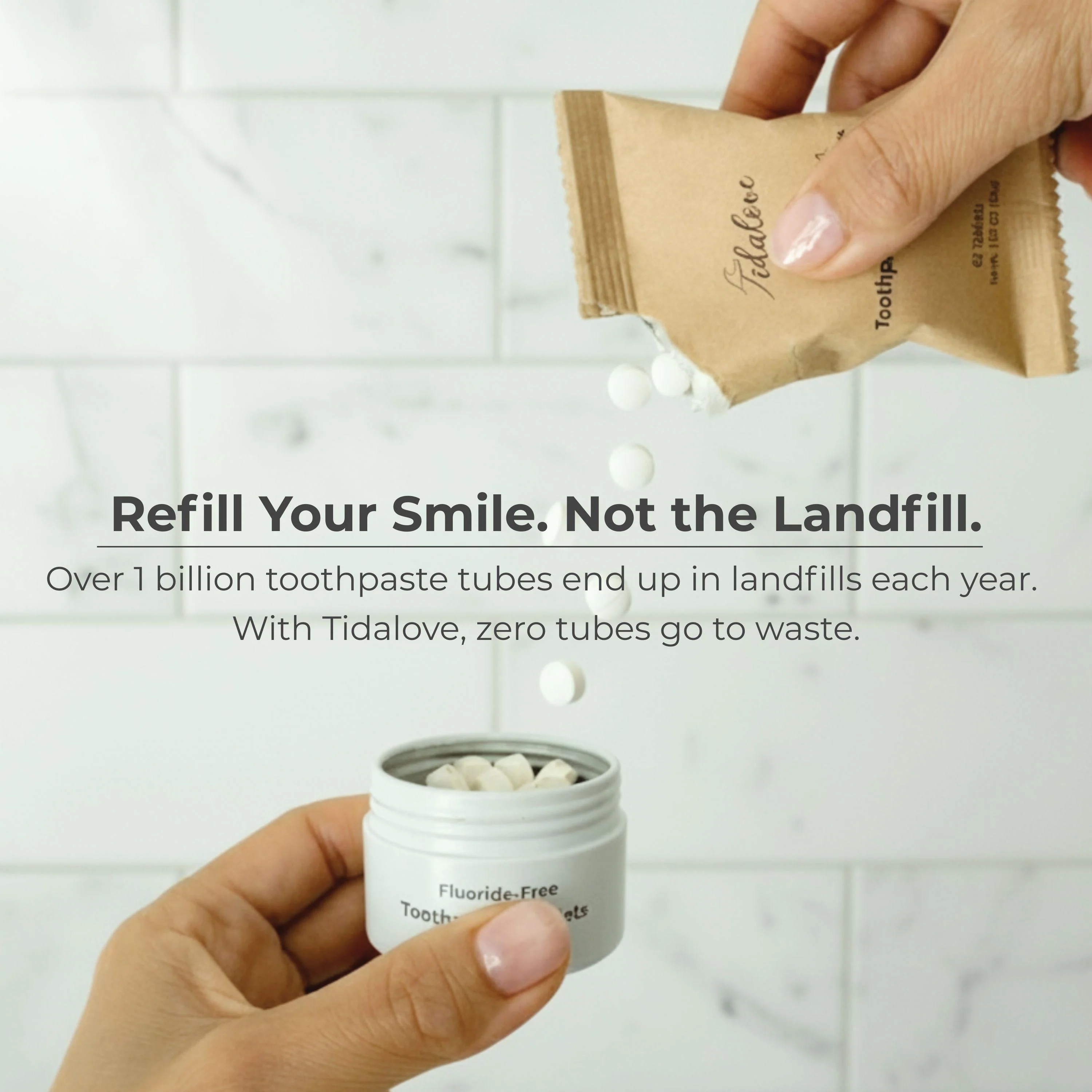 Fresh Minty Yuzu Toothpaste Tablets - Image 8