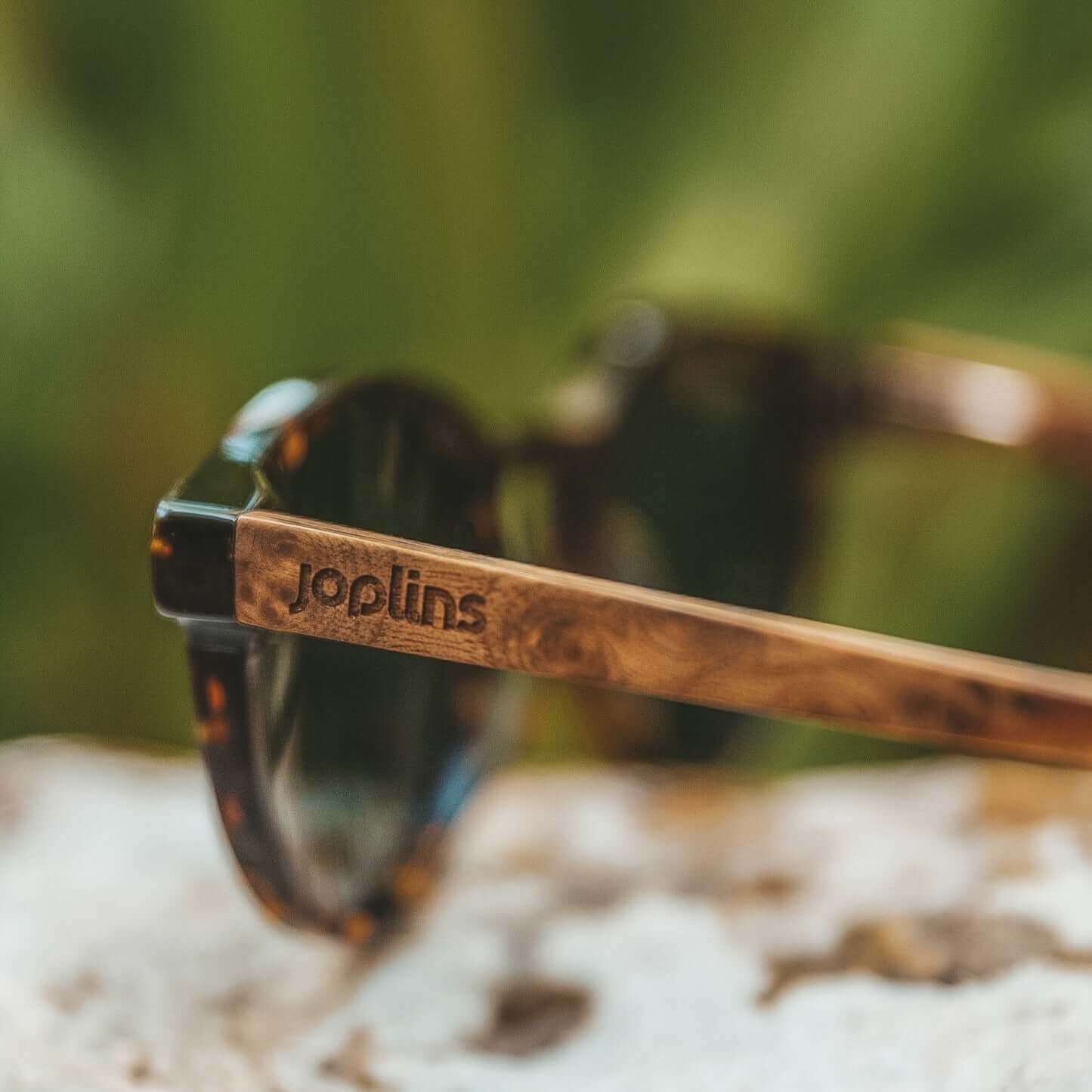 Ganges - Unisex Wood and Bio Acetate Sunglasses - Image 12