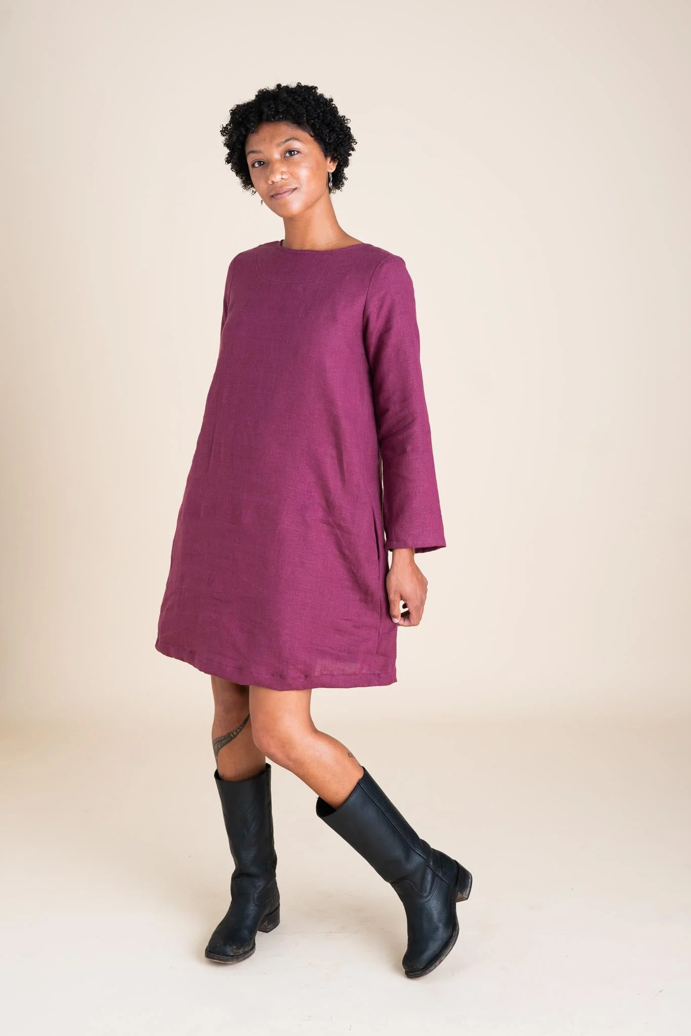 Garden Dress in Orchid